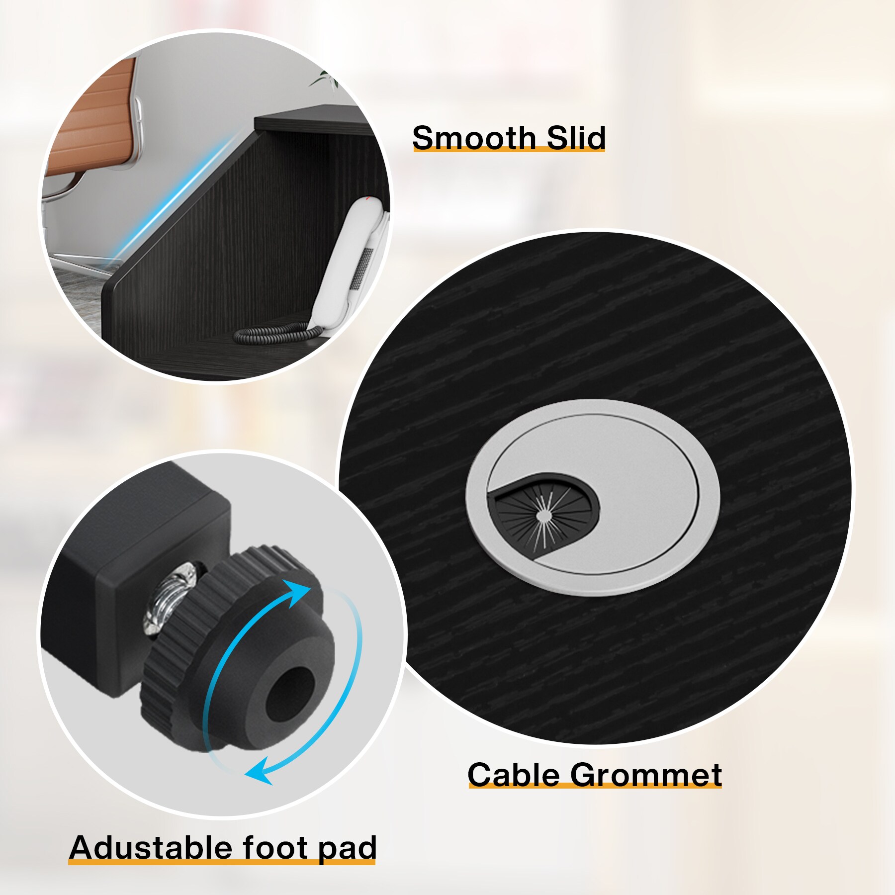 Fnova LWTJ-YS0176 desks - View #6