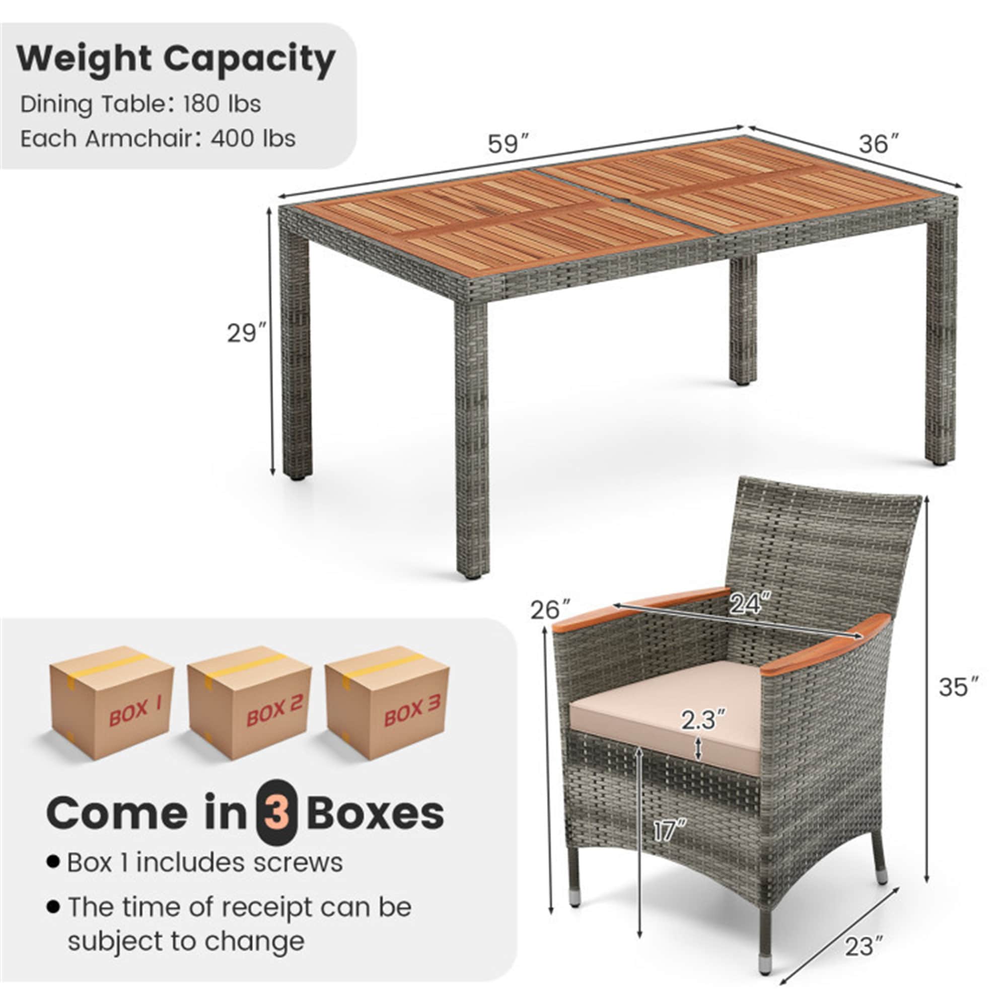 BABOOM BOM-469NY+-CO Patio-Dining-Sets - View #4