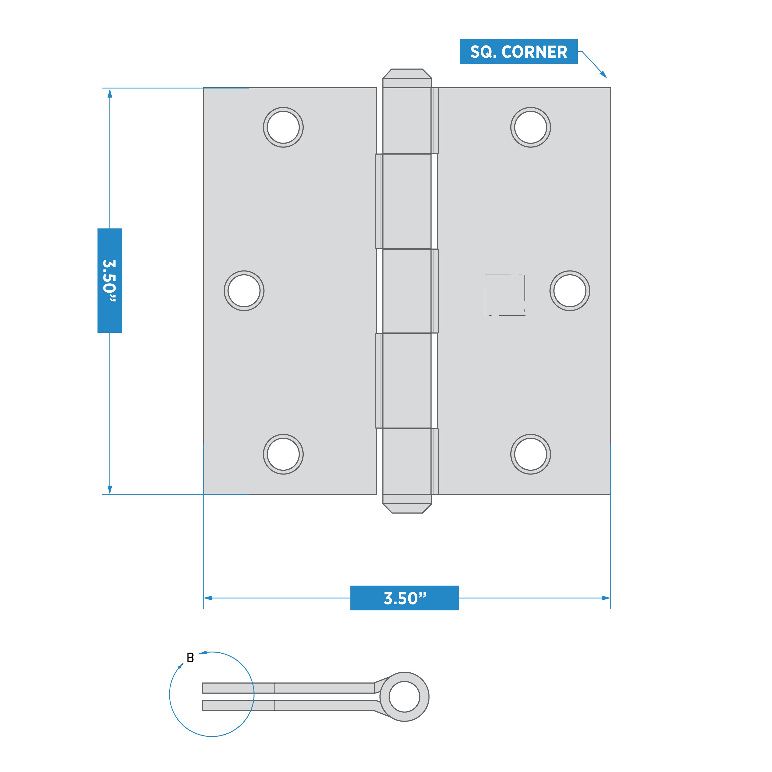 RELIABILT S841-527 Entry-Door-Hinges - View #8
