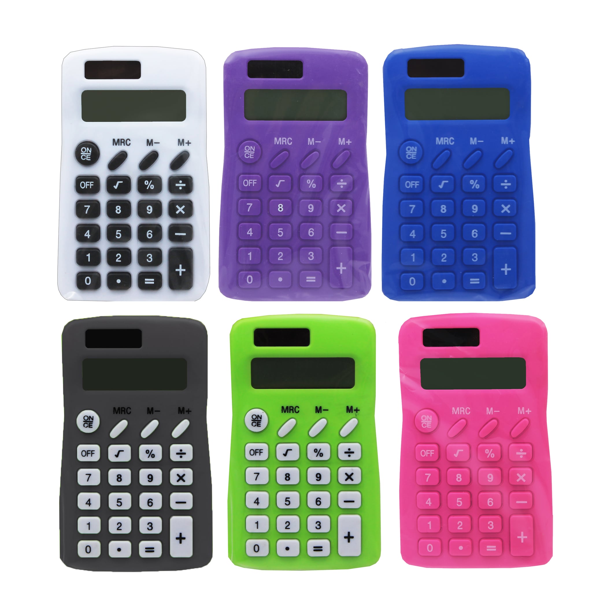 Learning Advantage Solar Powered Calculator #CTU7506-6