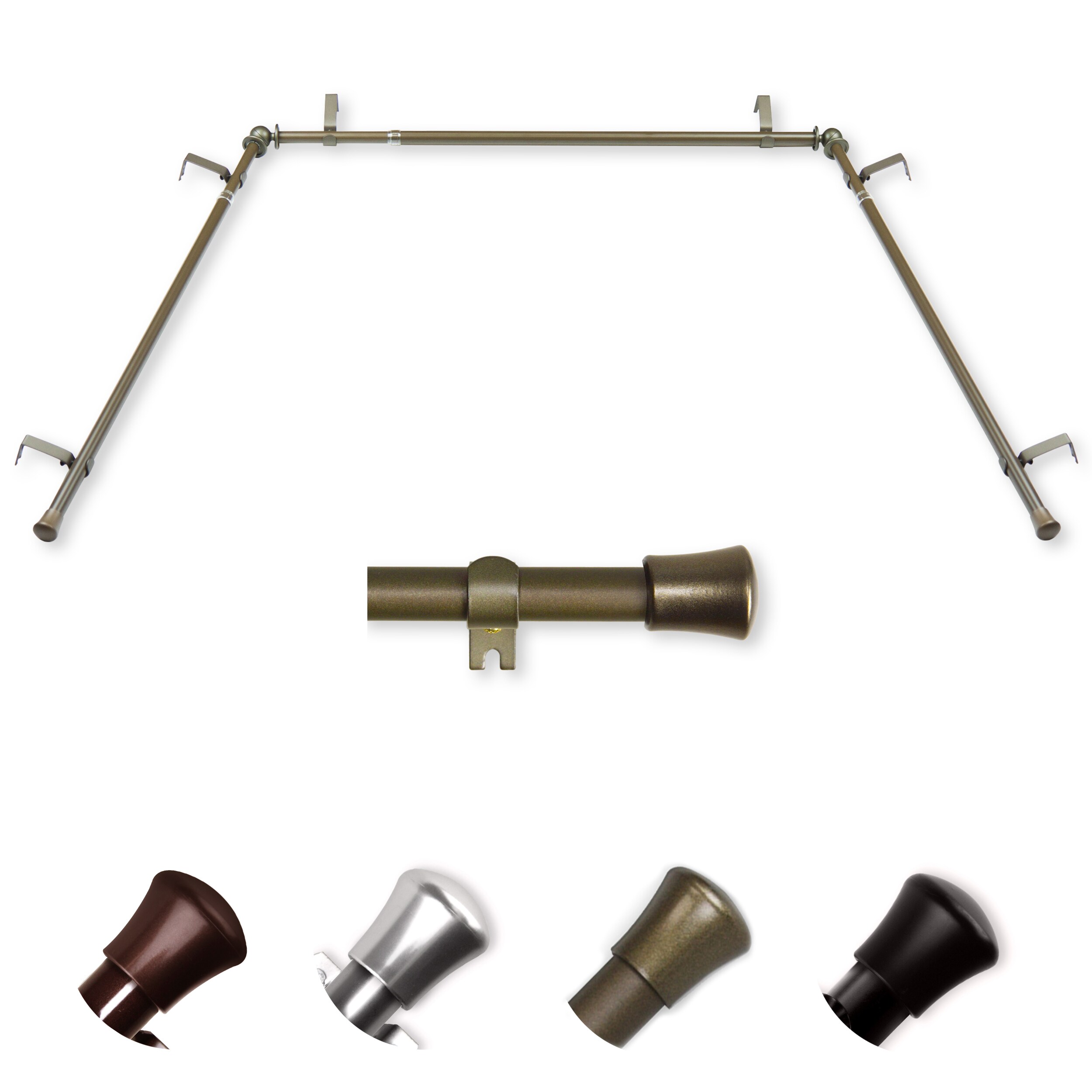 Hart & Harlow L-DP063-BAY-4 Curtain-Rods - View #2