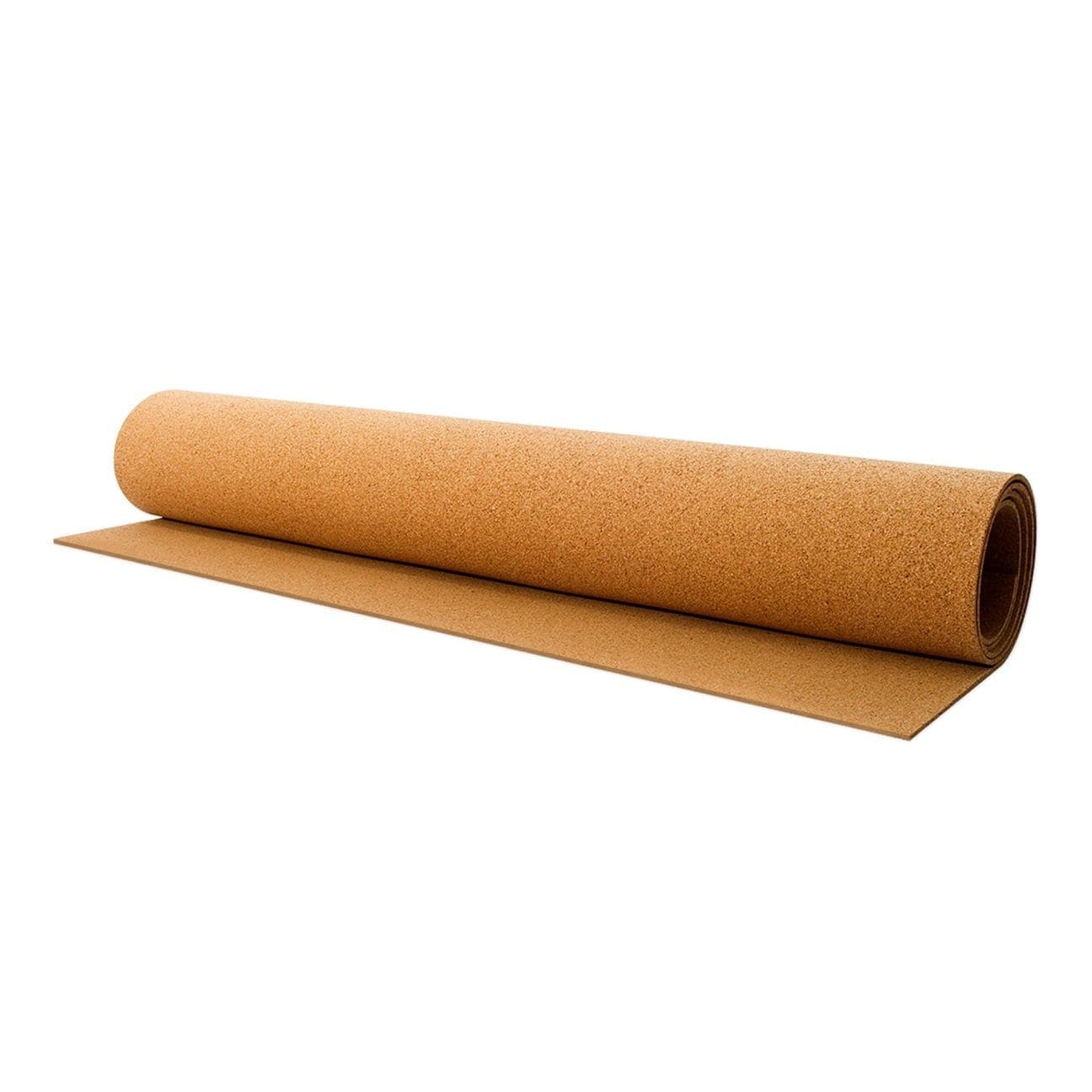 The Cork House CHULR-060  4-ft W x 50-ft L x 6 -mils Standard Cork Flooring Underlayment For Use Under Vinyl Plank, For Use Under Laminate, Hardwood ( 200-sq ft / Roll )