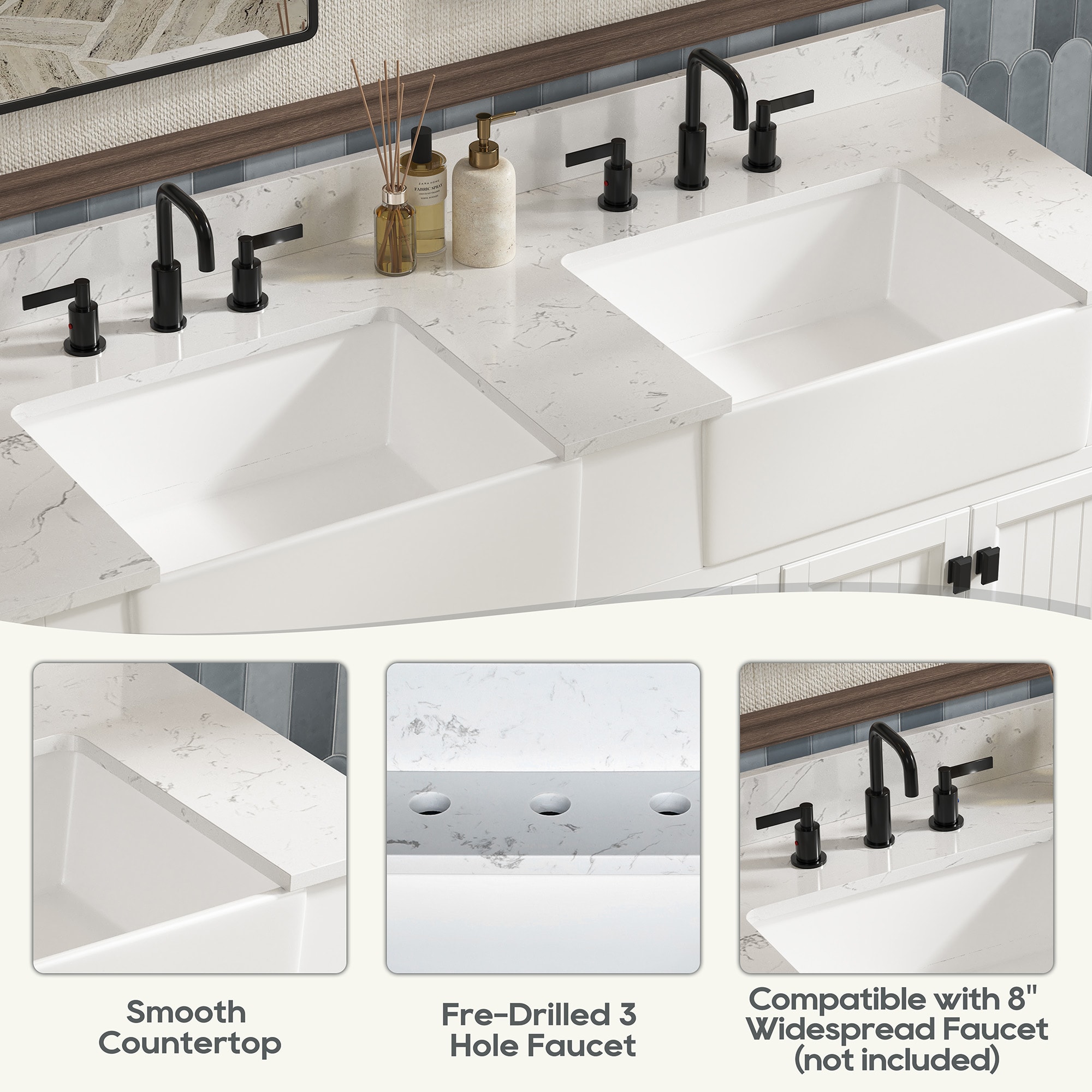 DELUXE LIVING V0056 Bath-Vanity-Combo - View #11