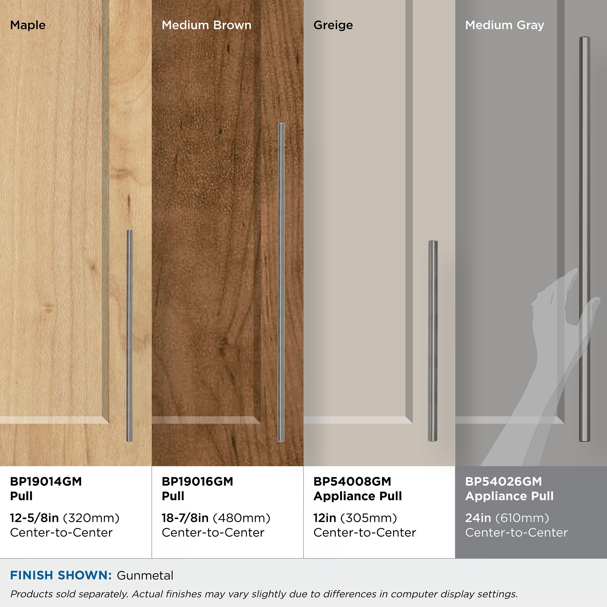 Amerock BP54026GM Cabinet-Pulls - View #8