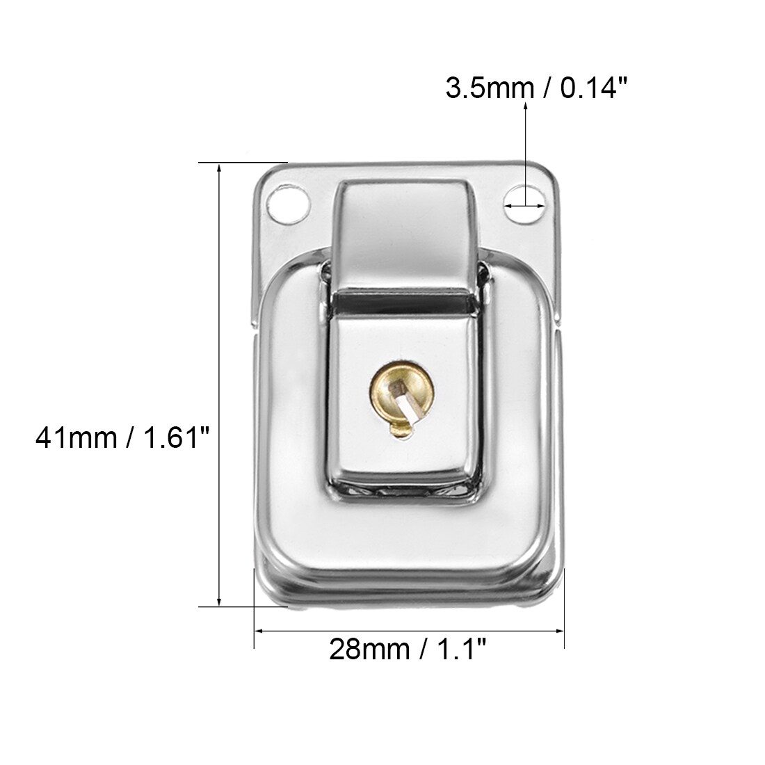 Unique Bargains S25093001UX7158 Cabinet-Latches - View #2