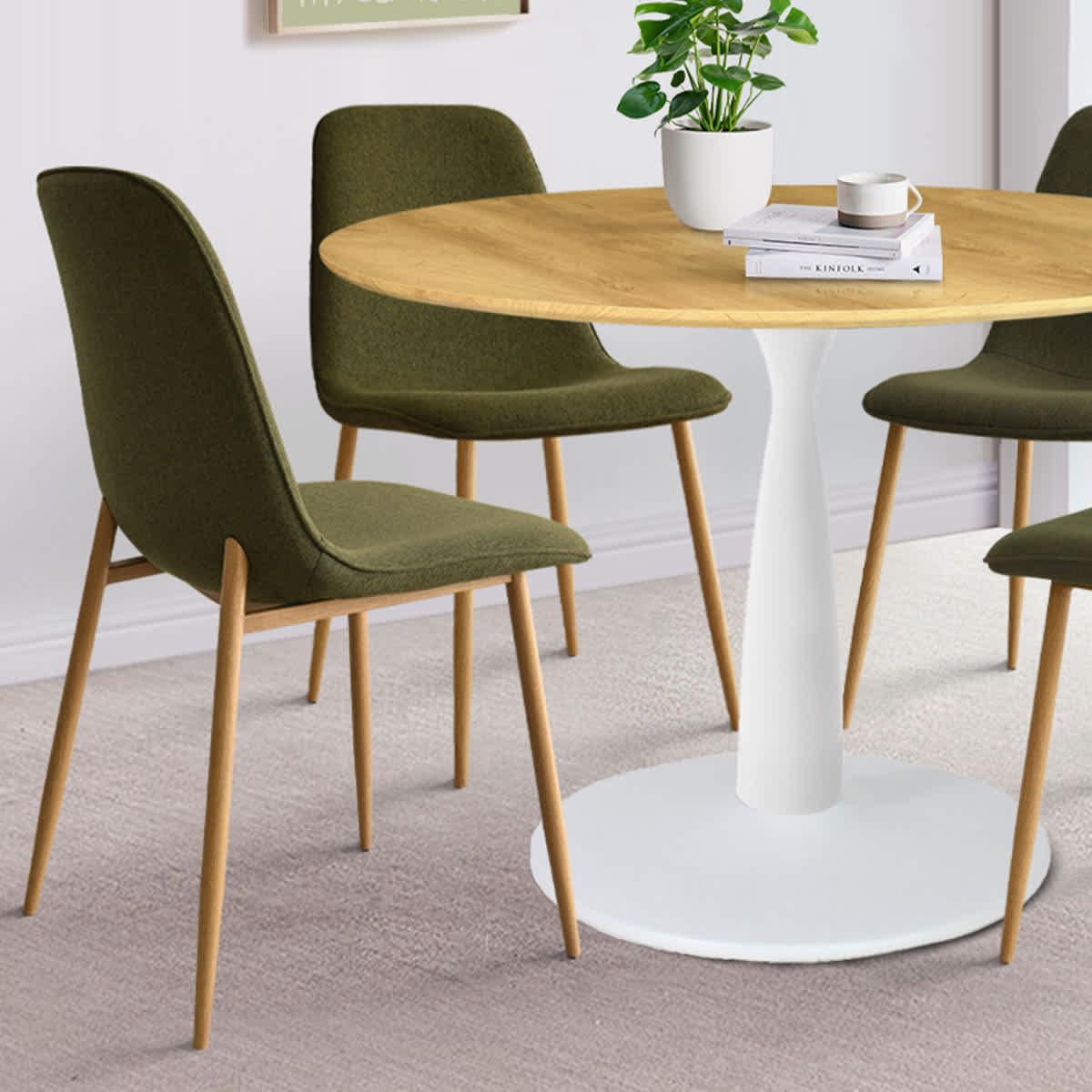 Maison Boucle HARRION+OSLO-GREEN-4 Dining-Sets - View #4