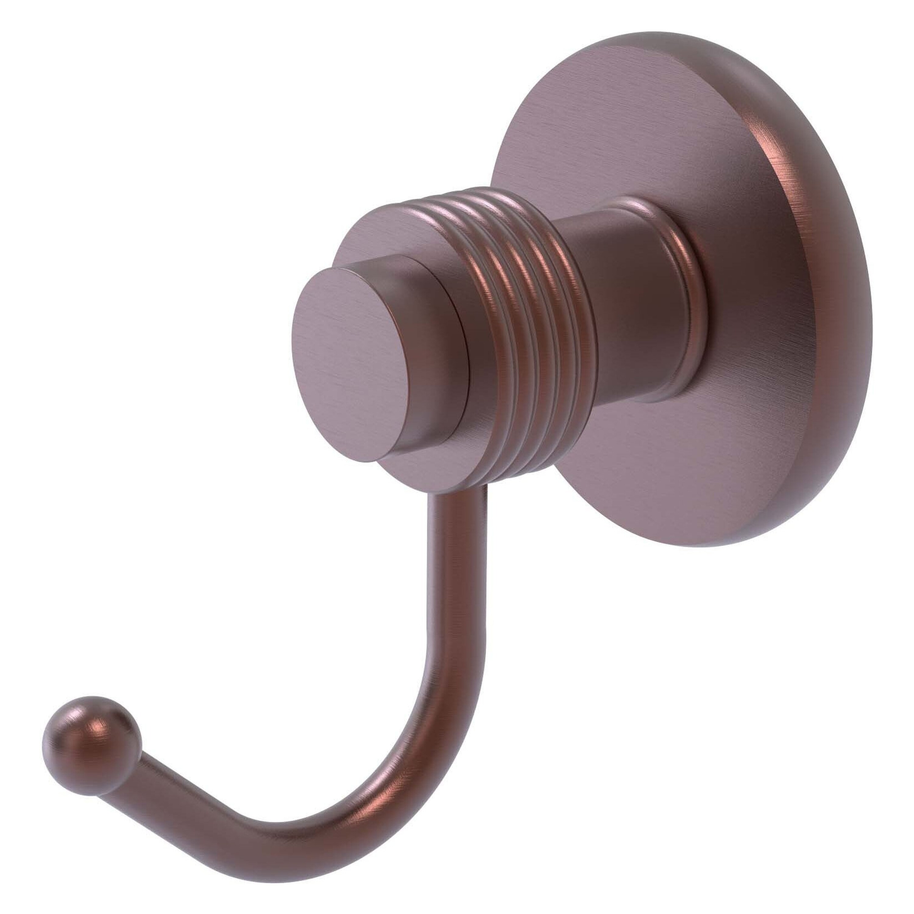 Allied Brass 920G-CA Mercury Antique Copper Single -Hook Wall mount Towel Hook