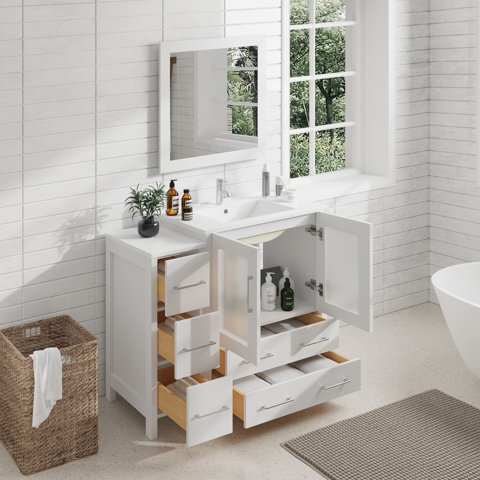 Vanity Art VA3030-42W Bath-Vanity-Combo - View #3