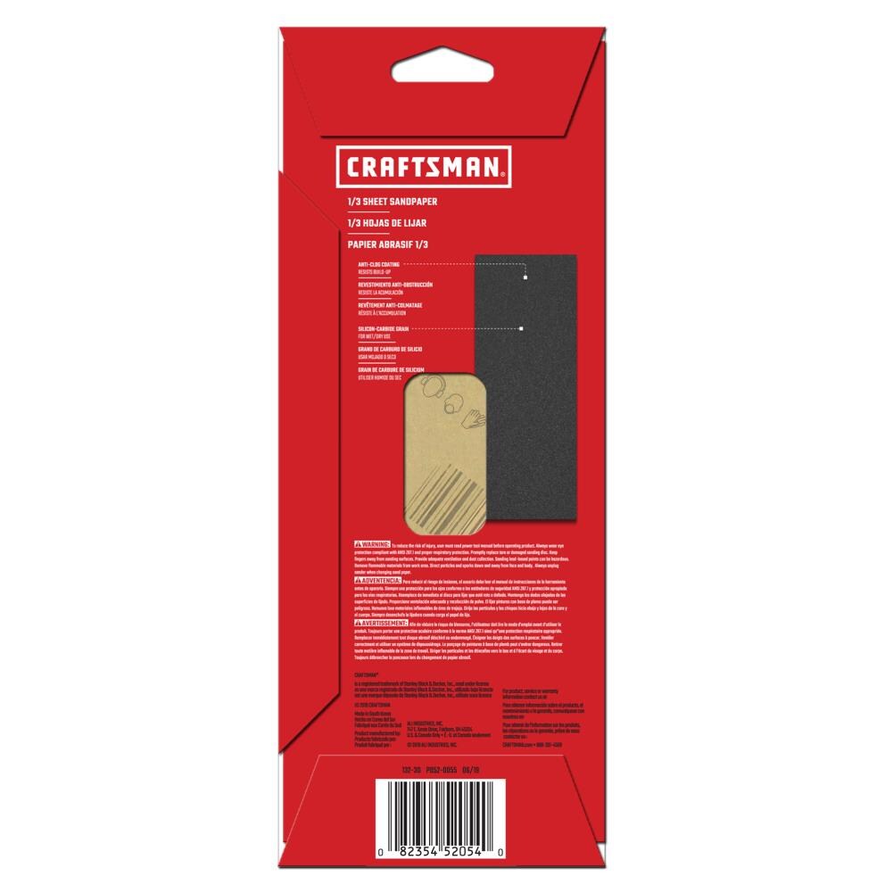 CRAFTSMAN CMXZXGA8395 Pt-Sandpaper - View #2