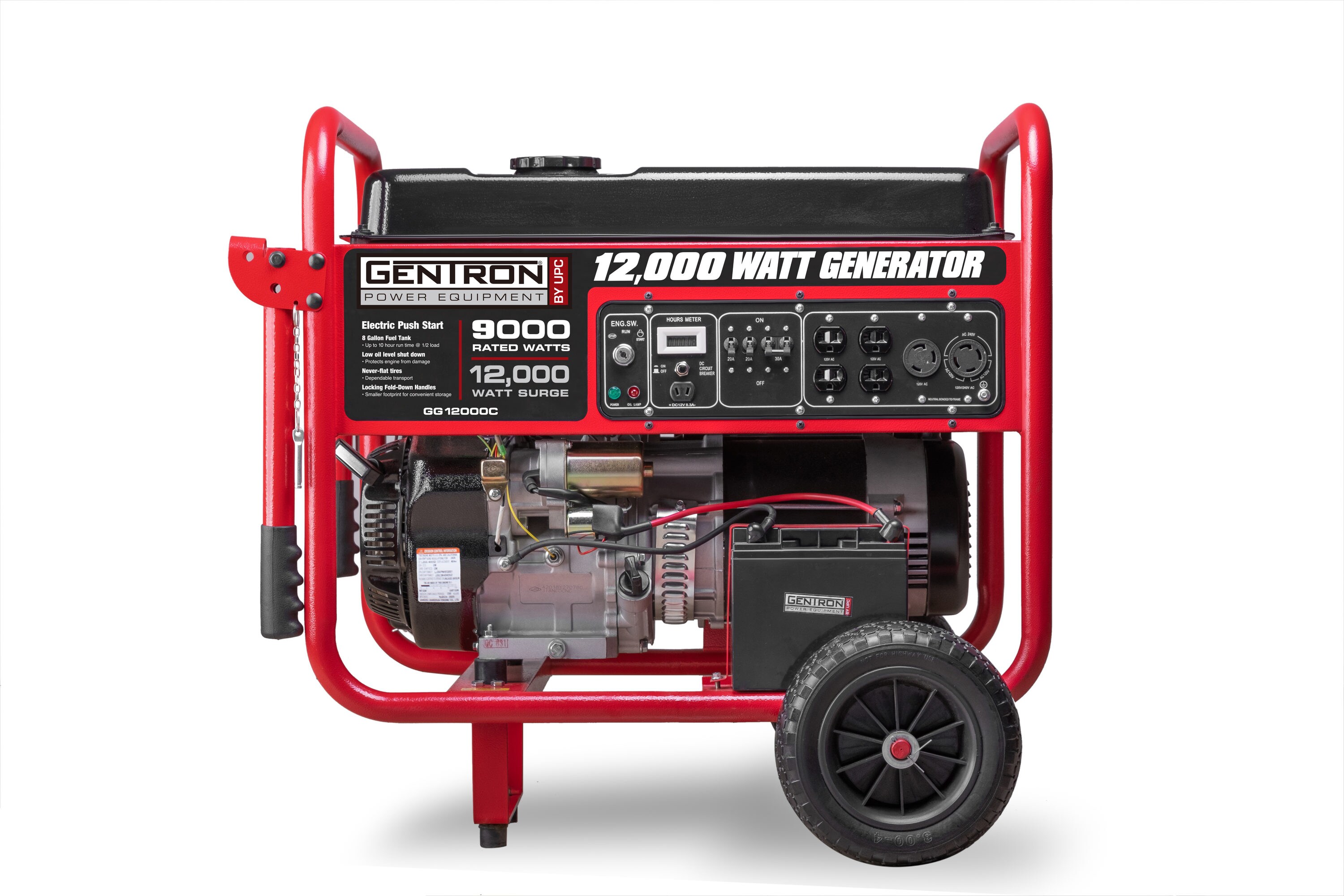 Gentron Power Equipment Gentron 9000-Watt Portable Generator at Lowes.com