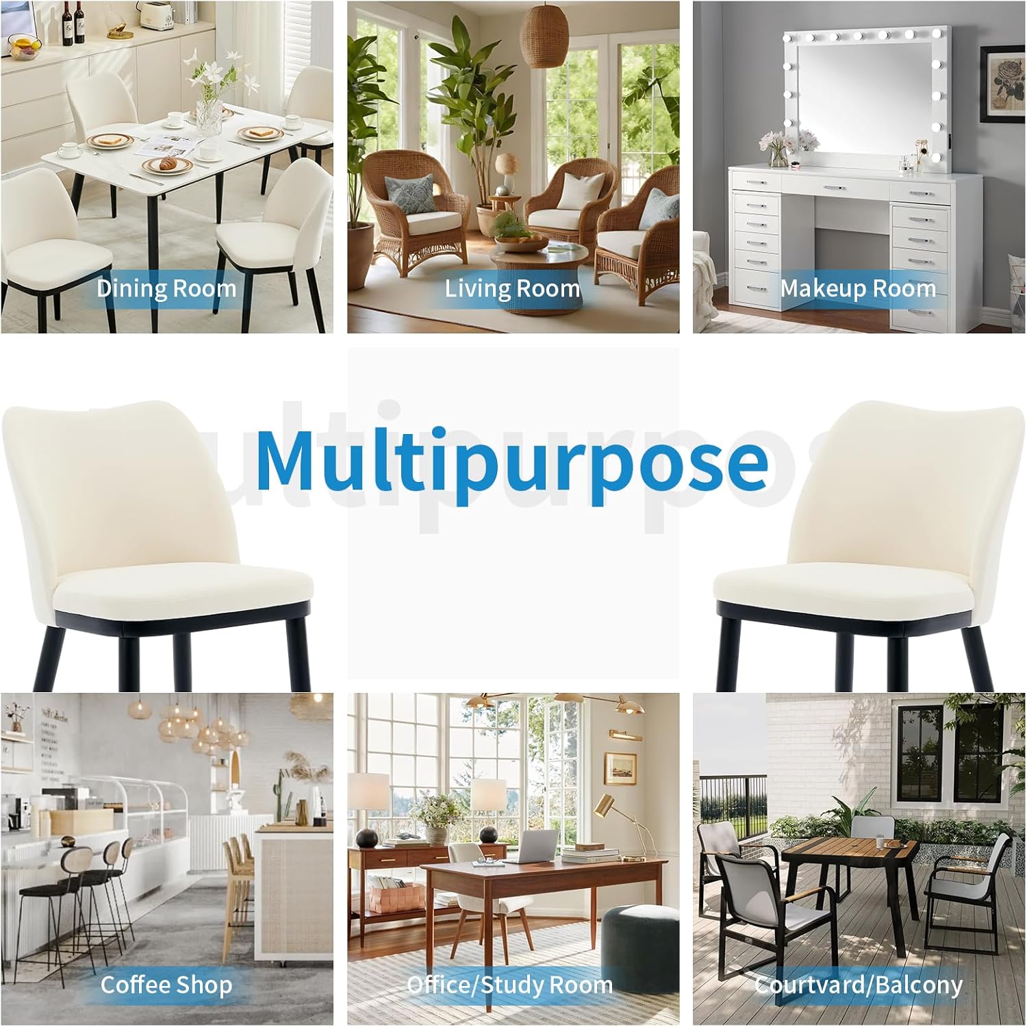 Qeetex LHF-CY-7BL53 Dining-Chairs - View #5