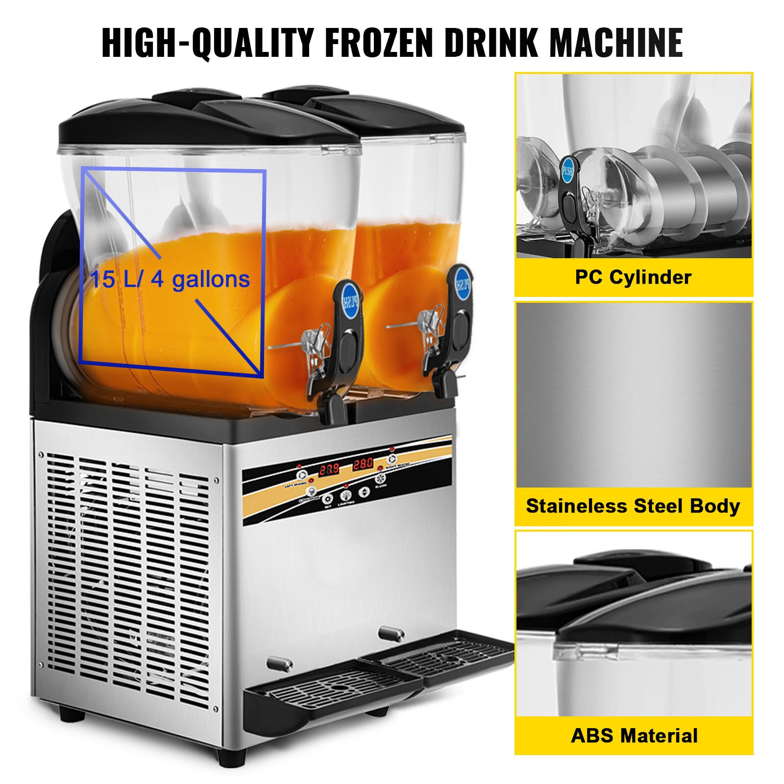 VEVOR SCSY15L800W107326V1 Frozen-Drink-Makers - View #3