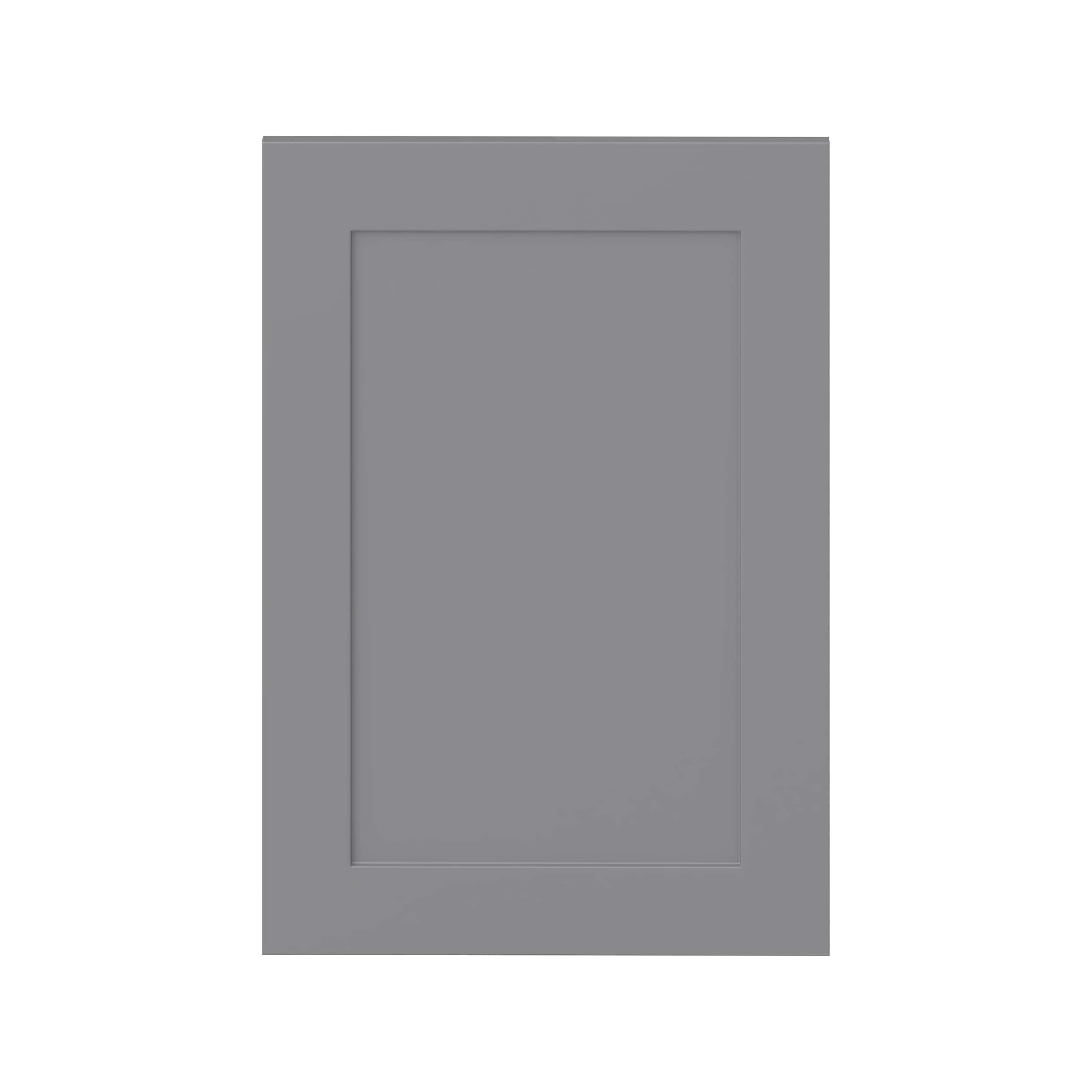 Hugo&Borg DSDR2130-BM Beaumont 21-in W x 30-in H Slate Gray Shaker Base and wall cabinet doors (Fits 24-in wall box )