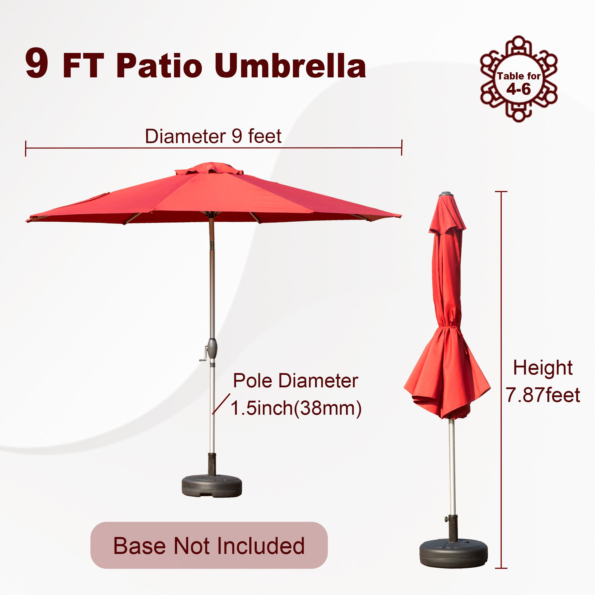 Clihome CL-CPL-95946 Umbrellas-2 - View #5