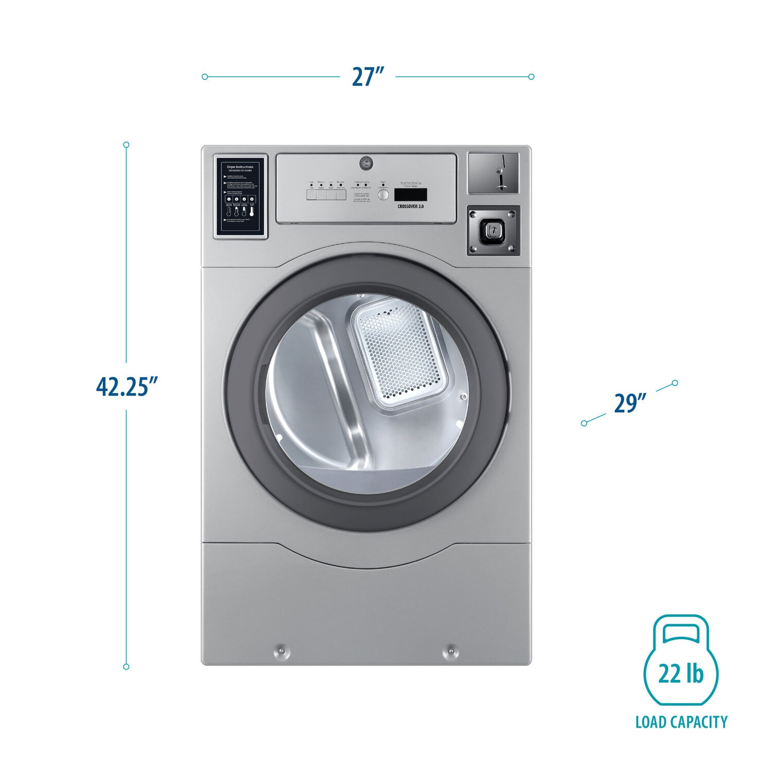 Crossover EDRYER Coin-Operated-Dryers - View #2