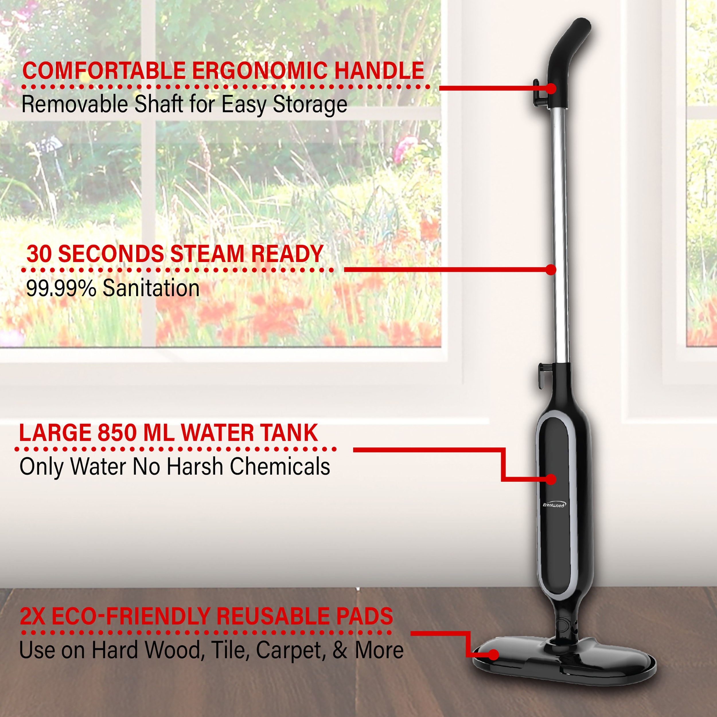 brentwood 849116292M Steam-Cleaners - View #7