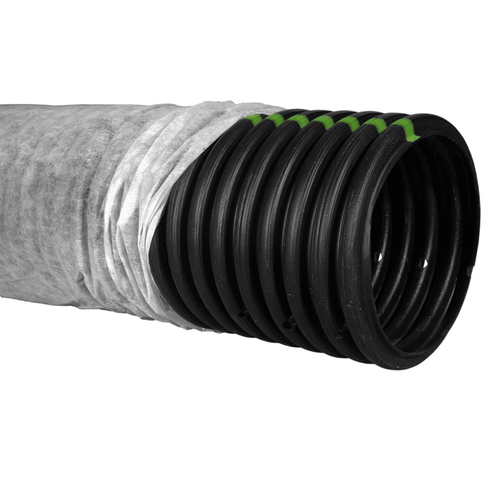 ADS 8-in x 20-ft Corrugated Graveless Pipe at Lowes.com
