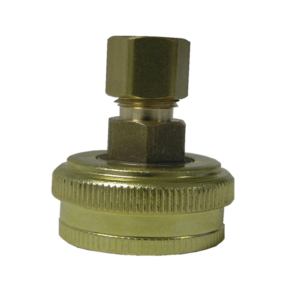 Watts 0.75 Barb x Garden Hose Barbed Fitting in the Brass Fittings  department at