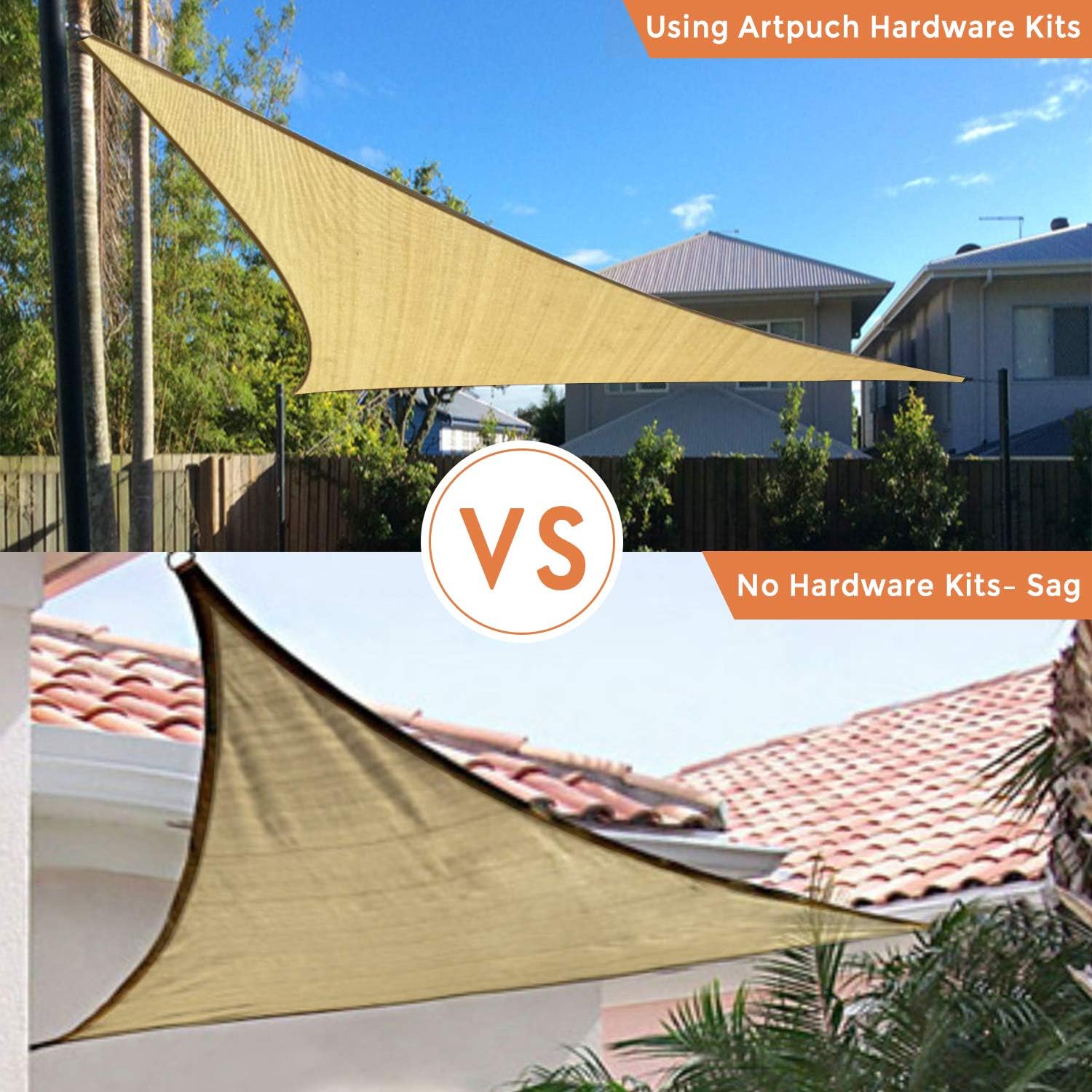 Artpuch ARTPUCH-B07H9896XV Shade-Sail-Fabric-Access - View #6