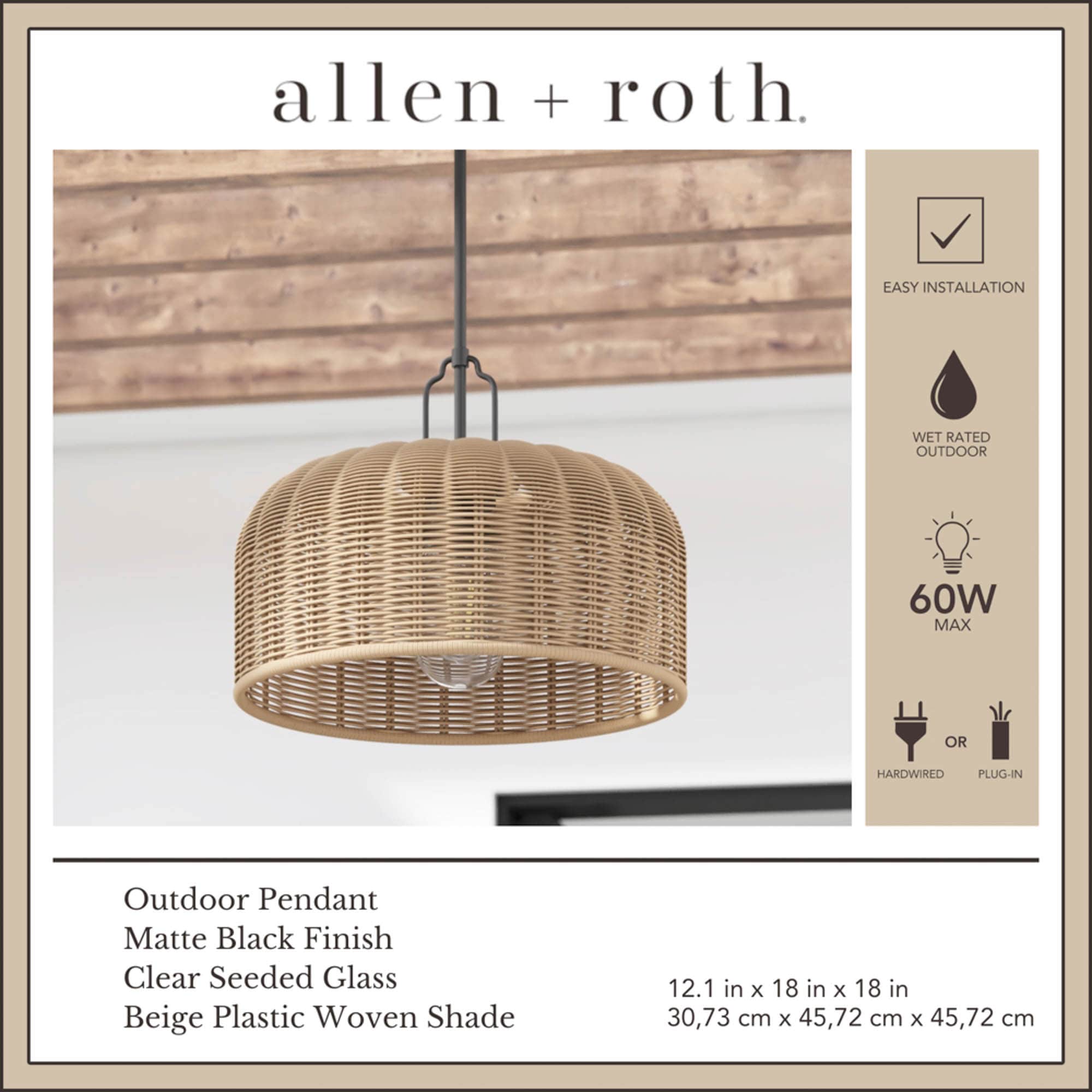 allen + roth 43038 Pendant-Lights - View #3