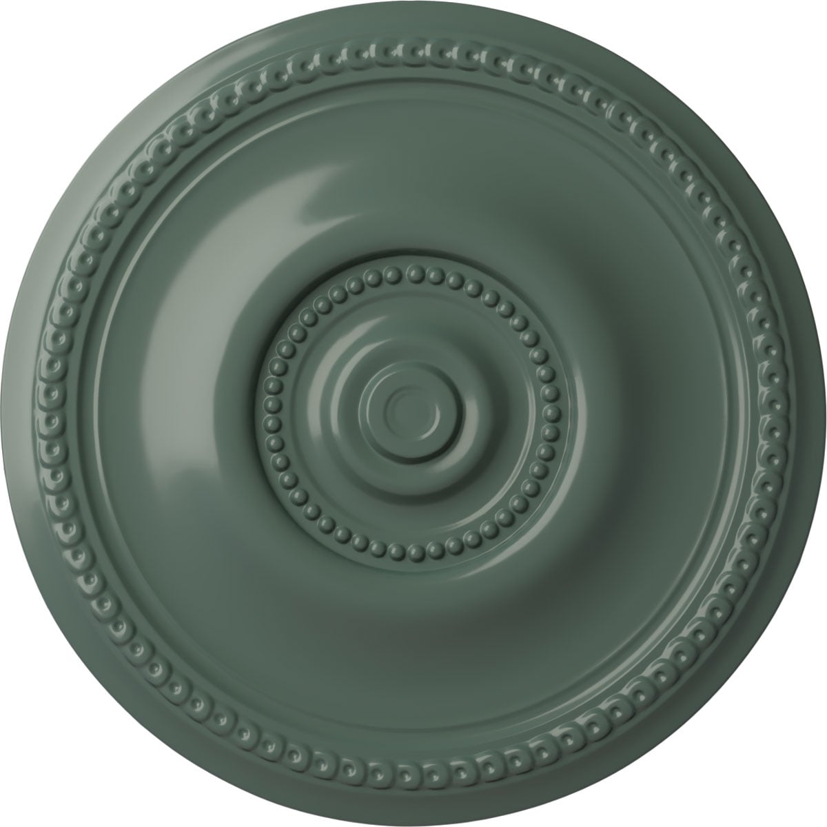 Ekena Millwork CM20BECBF Raynor 20.625-in W x 20.625-in L Painted Cloud Burst Polyurethane Whole Ceiling Medallion