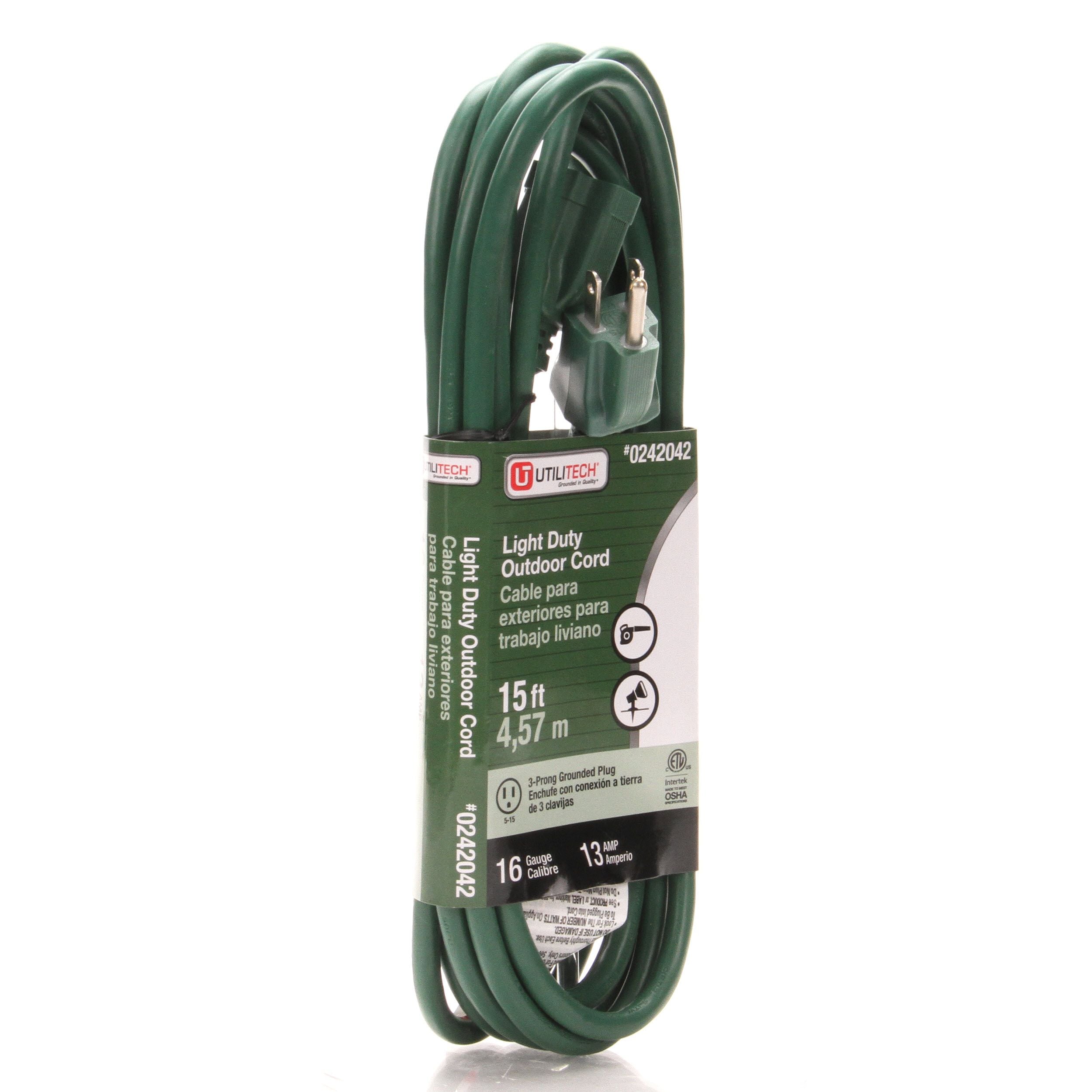 CSA-US Lumenplay Extension Cord Green Wire Green 12‘ Length 
