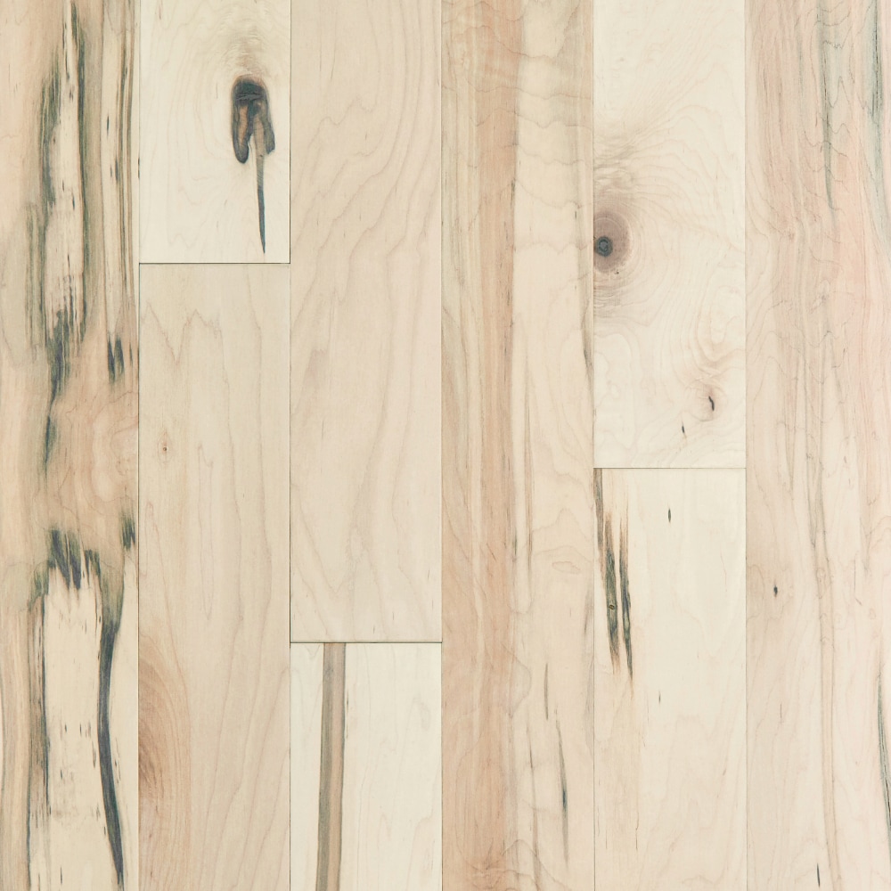 Shaw LX76601041 Axiom Maple Breve Maple 5-in W x 1/2-in T x Varying Length Smooth/Traditional Water Resistant Engineered Hardwood Flooring ( 19.72-sq ft / Carton )