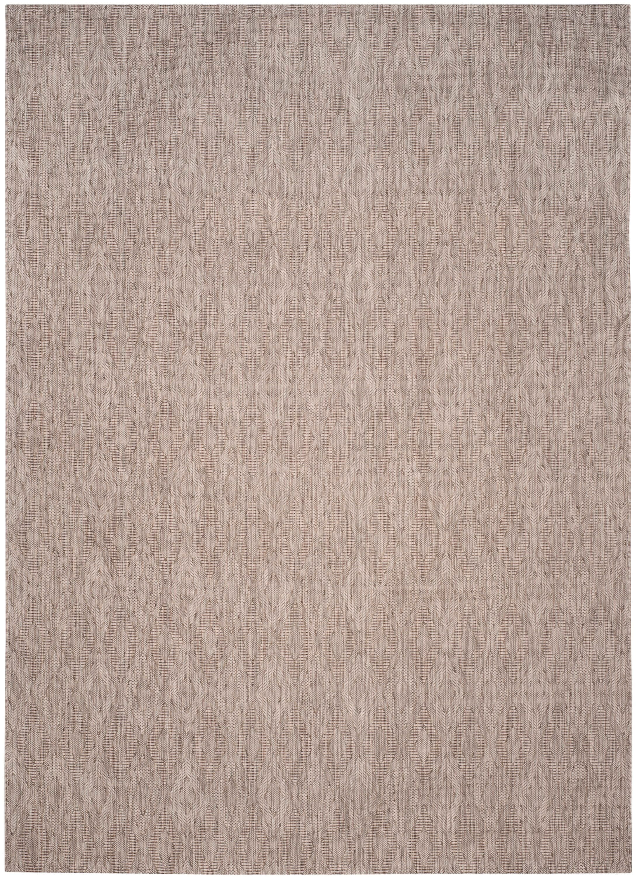 Safavieh CY8522-36311-9 Courtyard Freeport 9 x 12 (ft) Loomed Polypropylene Beige/Beige Rectangular Indoor/Outdoor Abstract Area rug