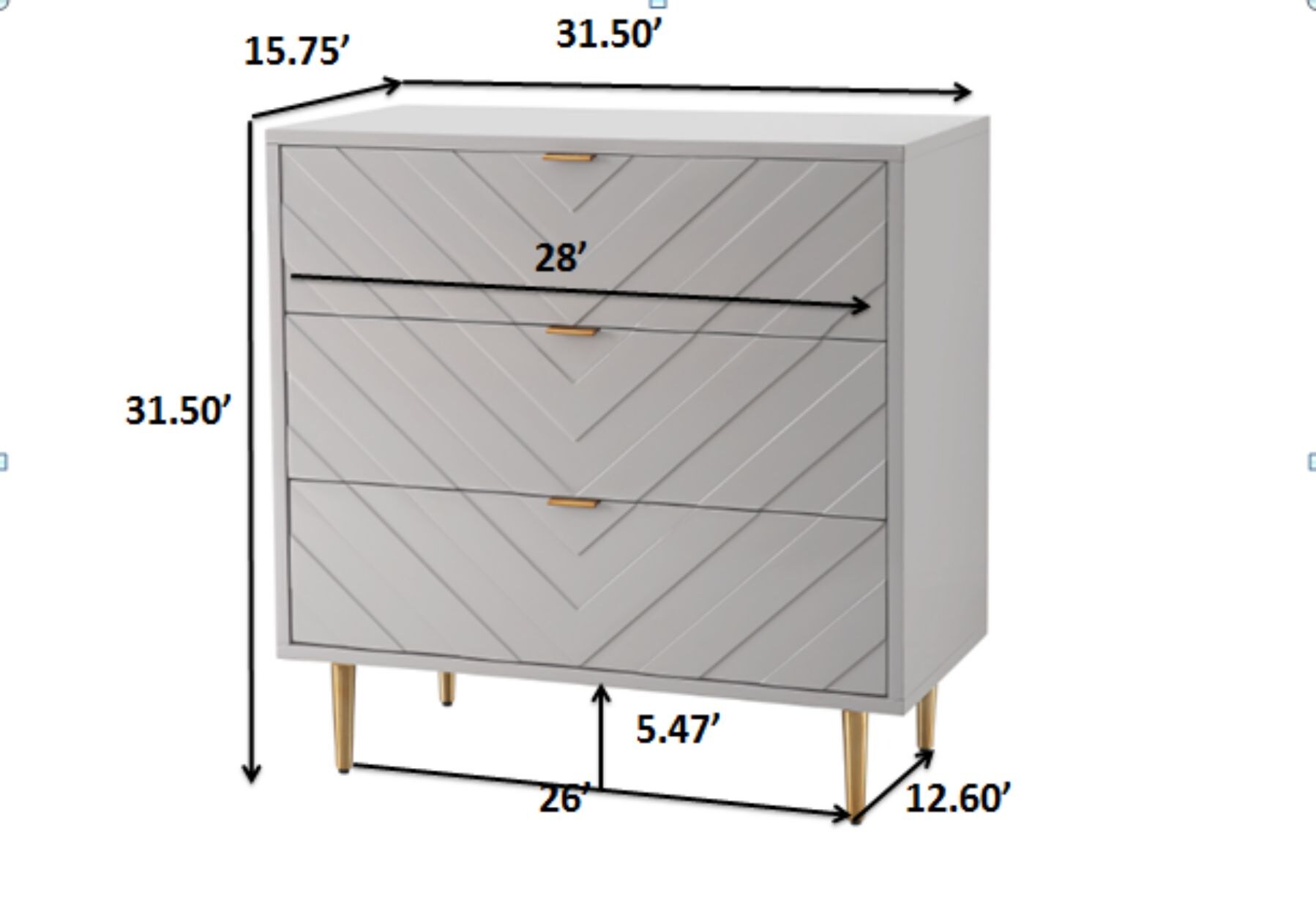 CASAINC WF-CHD-1472P-GY chests - View #10