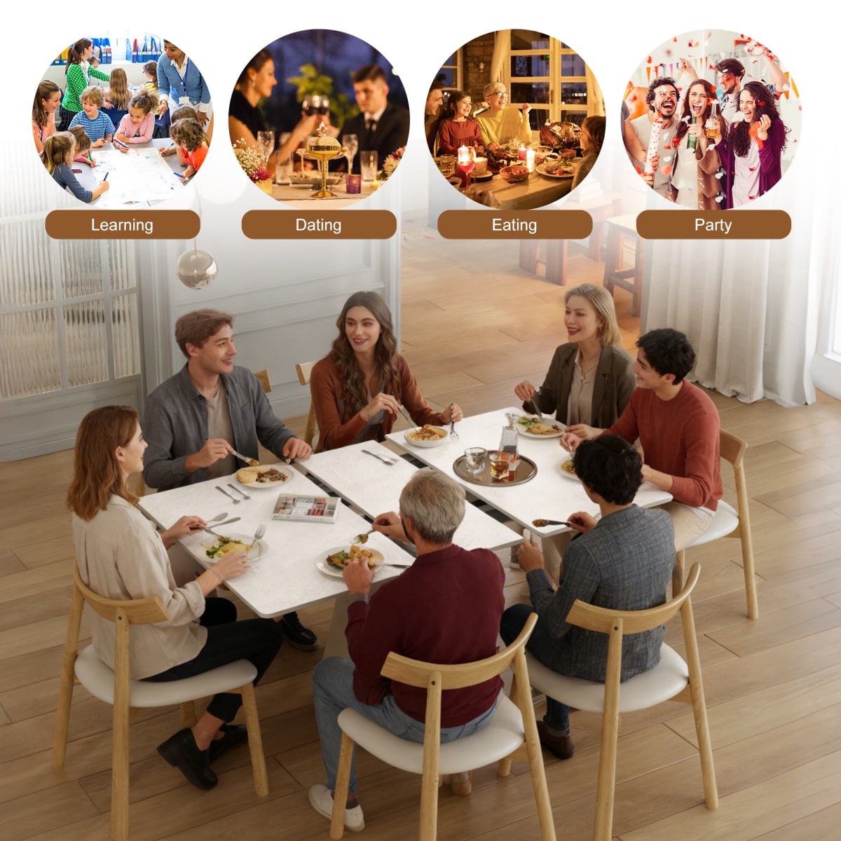 Streamdale Furniture W2700S00100 Dining-Sets - View #4