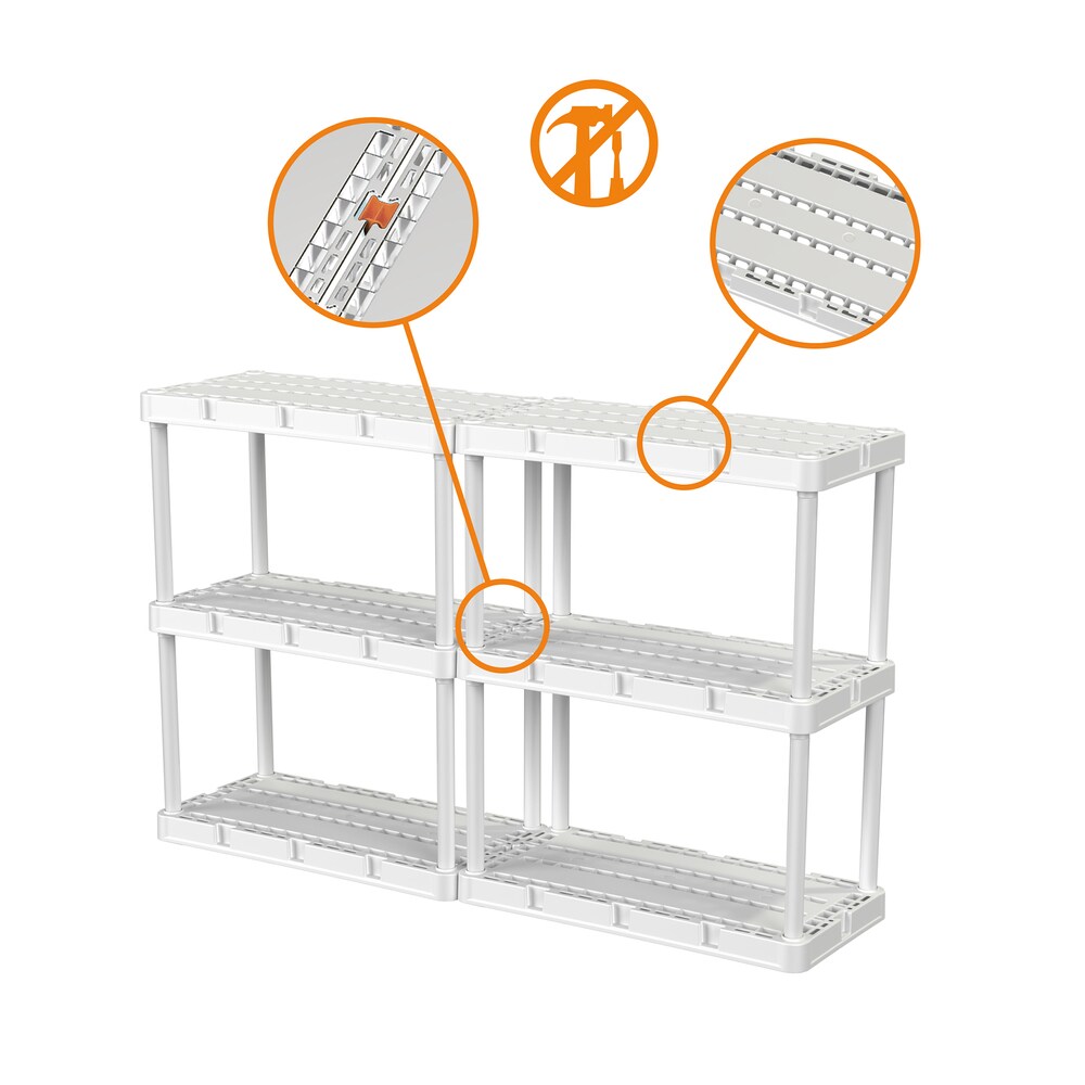 Gracious Living 289299 Free-Standing-Shelving - View #6