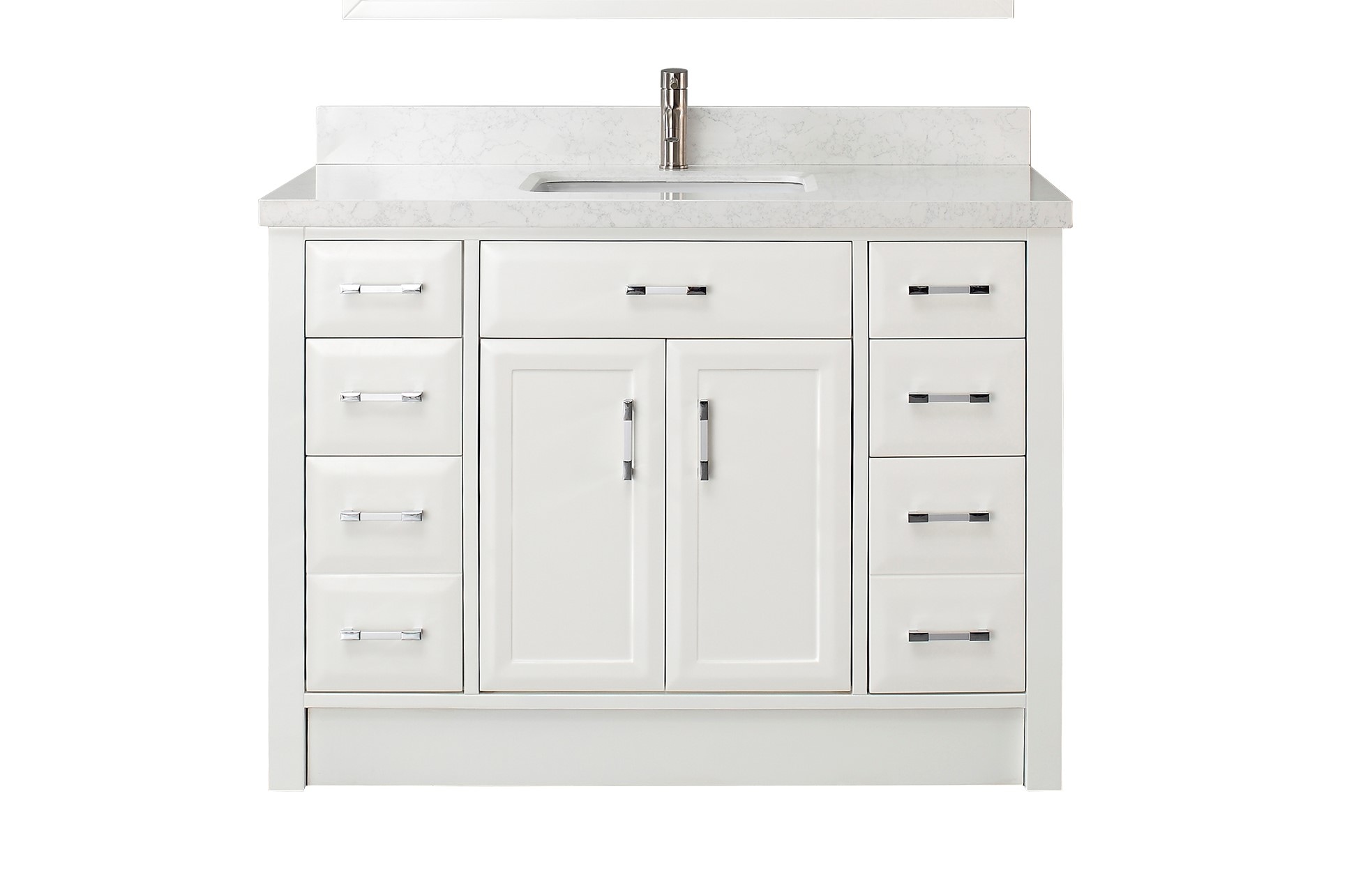 47 inch bathroom countertop with sink