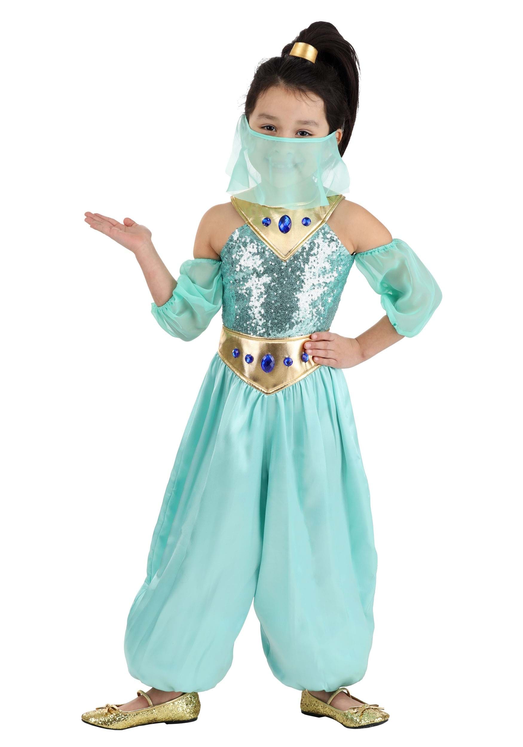 HalloweenCostumes.com FUN1817TD-2T FUN Costumes Toddler Mystical Genie Costume 2T
