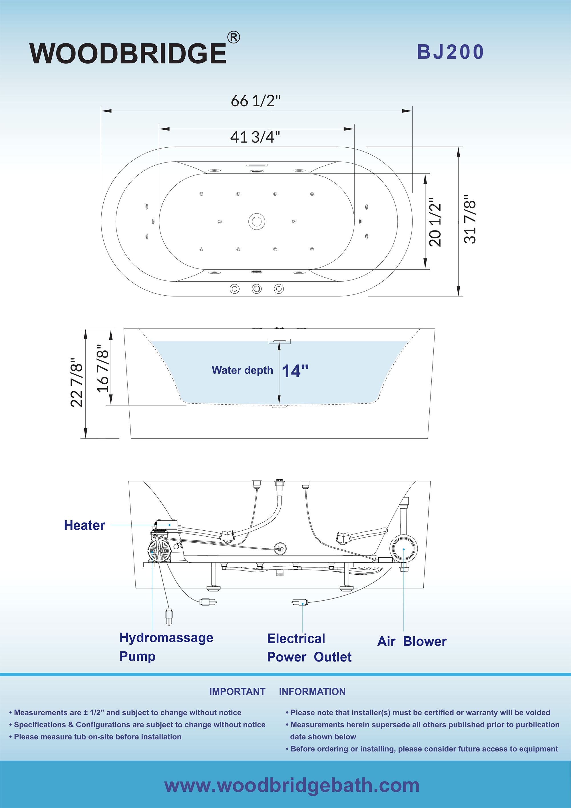 Woodbridge LB229 bathtubs - View #16
