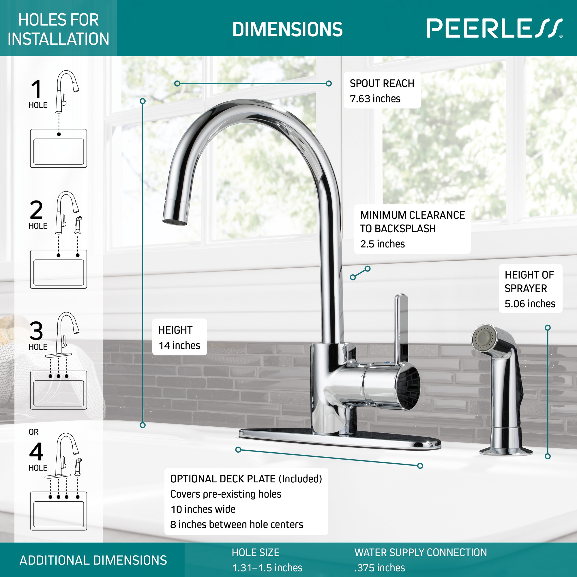 Peerless P199152LF-BL Kitchen-Faucets - View #7