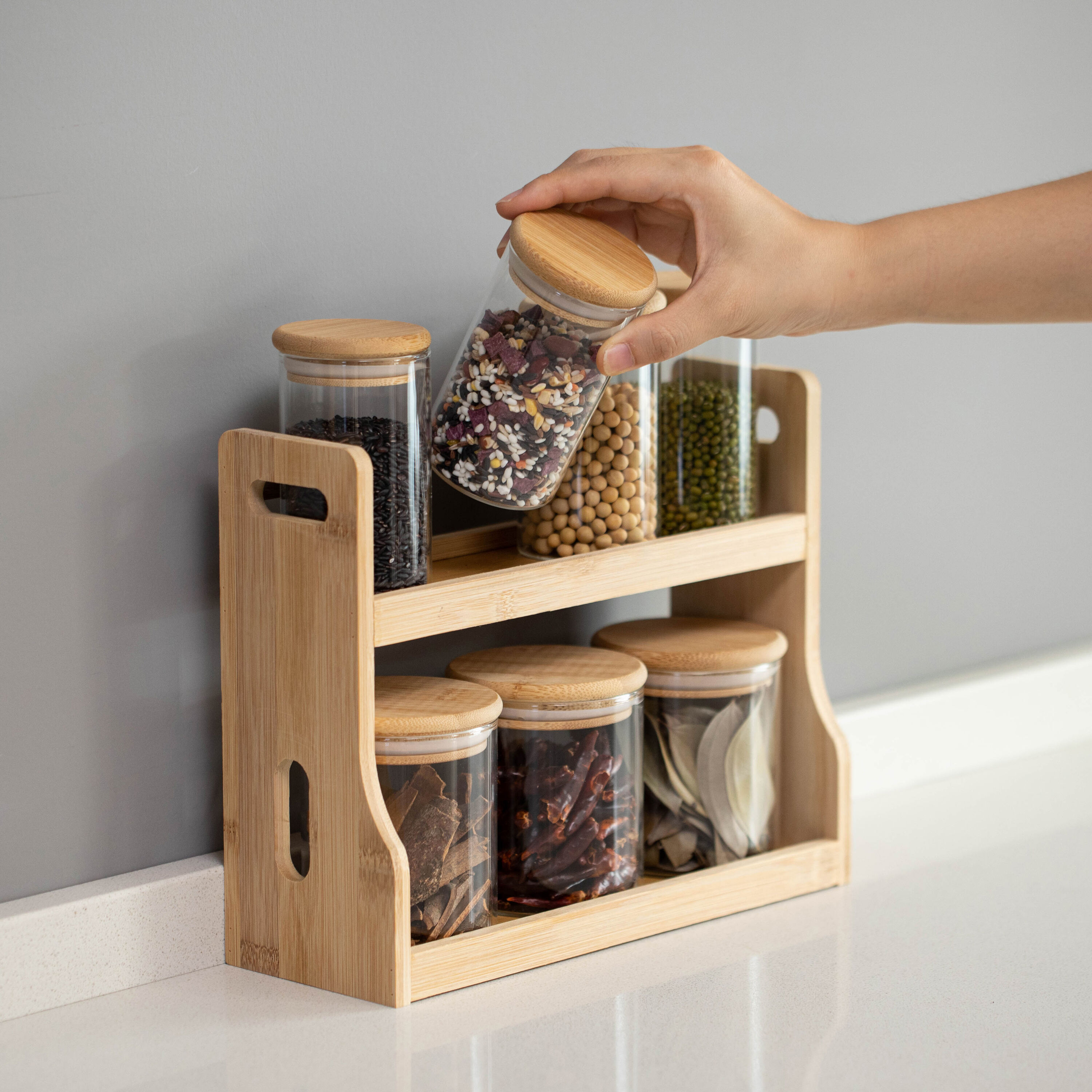 Basicwise QI004706.7 Pull-Out-Cabinet-Baskets - View #3