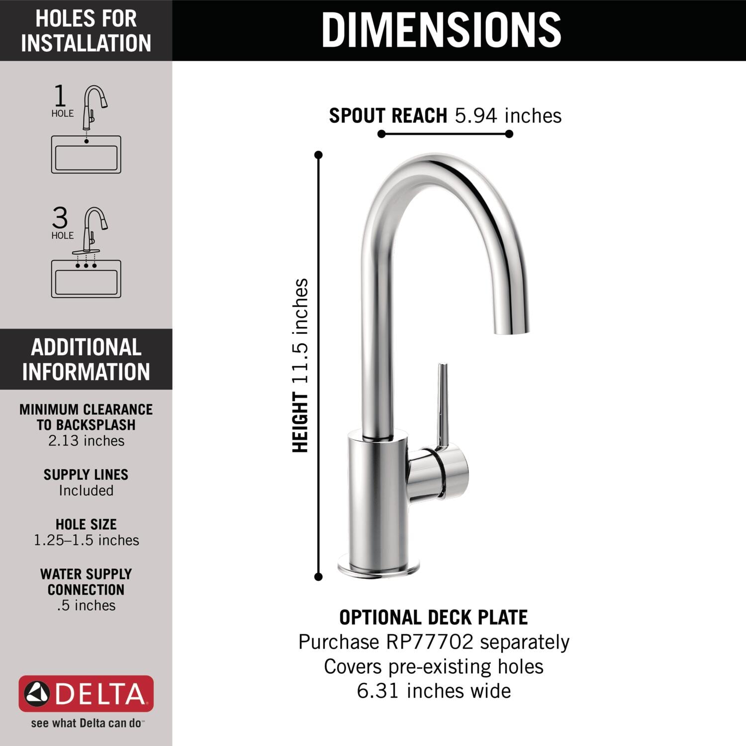 Delta 1959LF Kitchen-Faucets - View #3