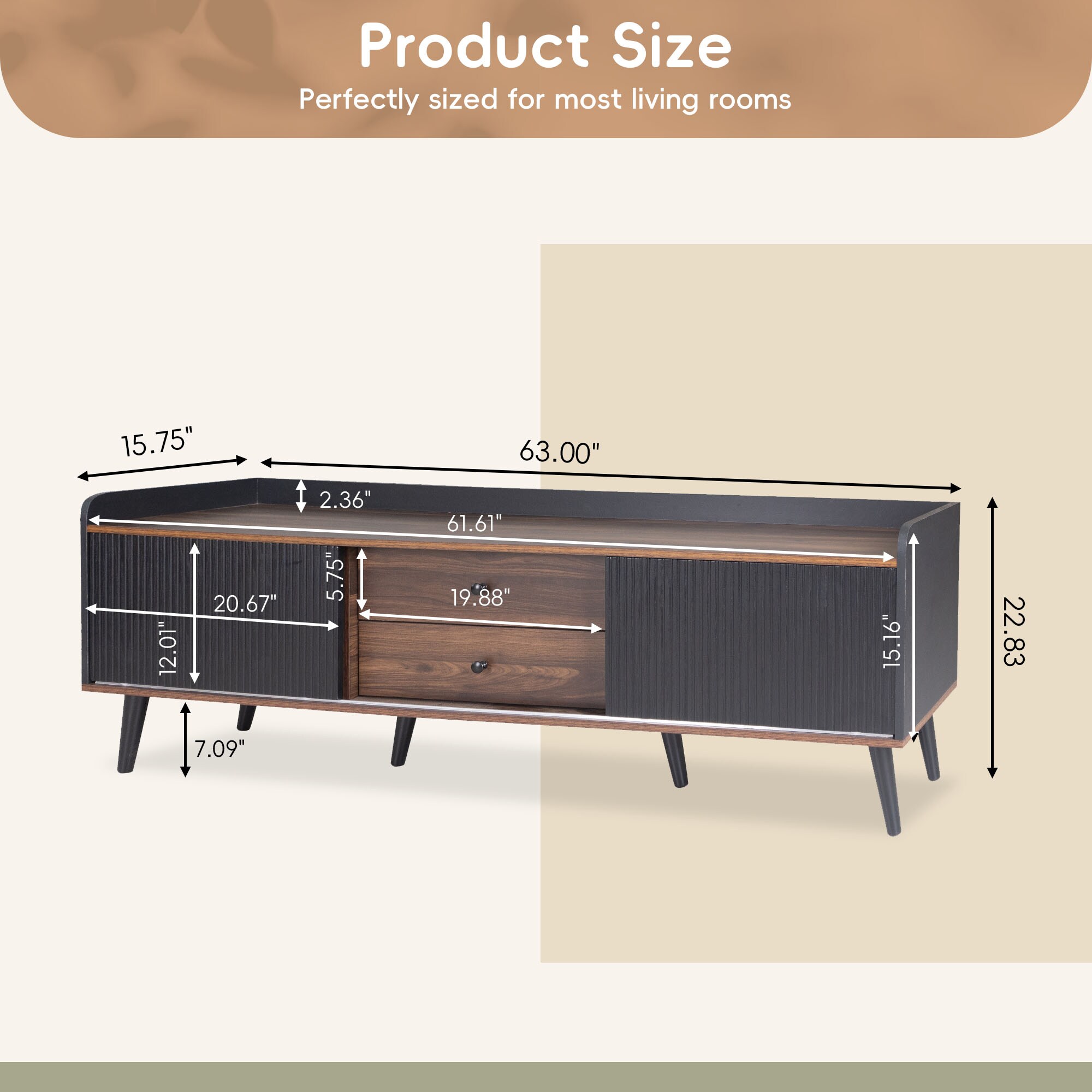 ModernLuxe L3P-N710P180182B Tv-Stands - View #9