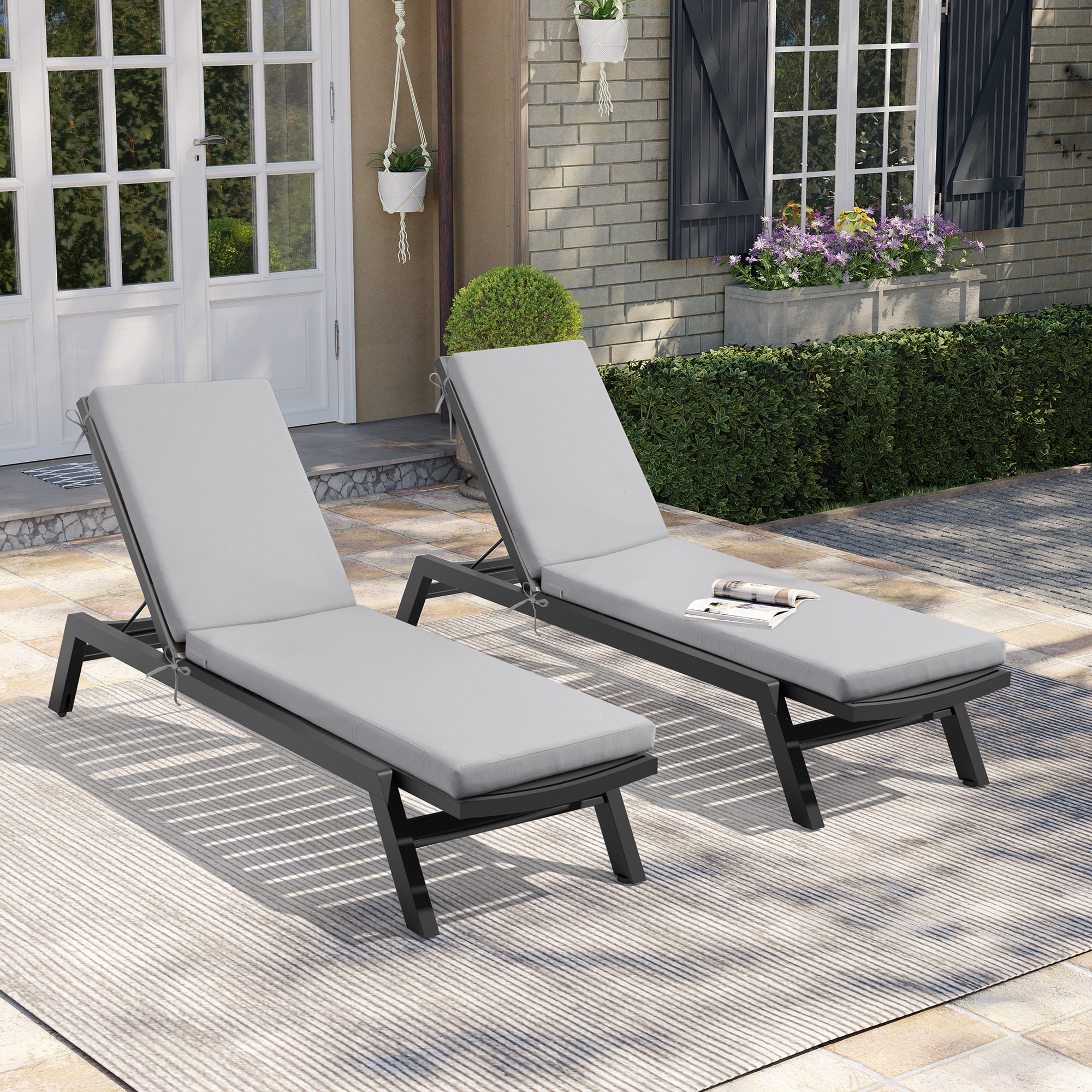Pellebant ST25-CU001LGY80-1 Patio-Furniture-Cushions - View #7