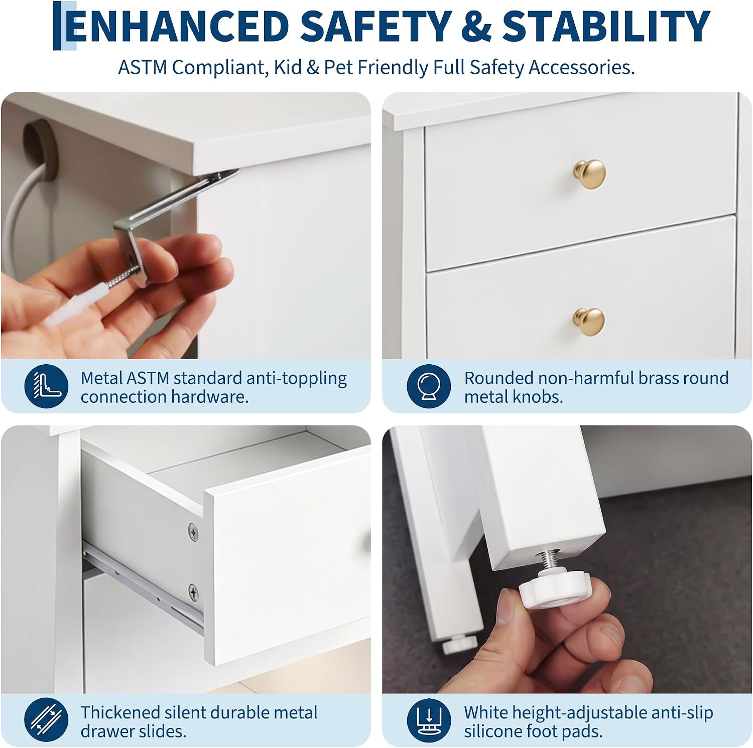 GAOMON CQC-SBP8CJ-BSV0 nightstands - View #7