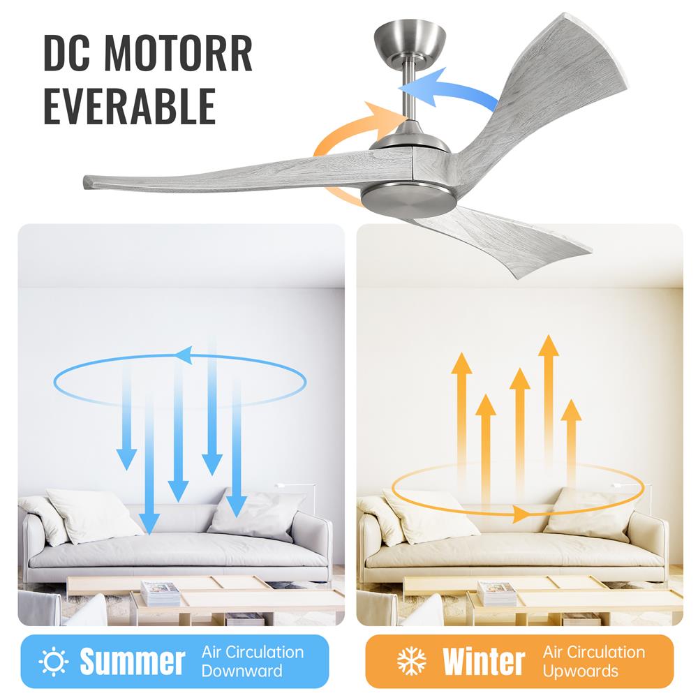 Sofucor LW-52K012-BN-WD-HMW Ceiling-Fans - View #6