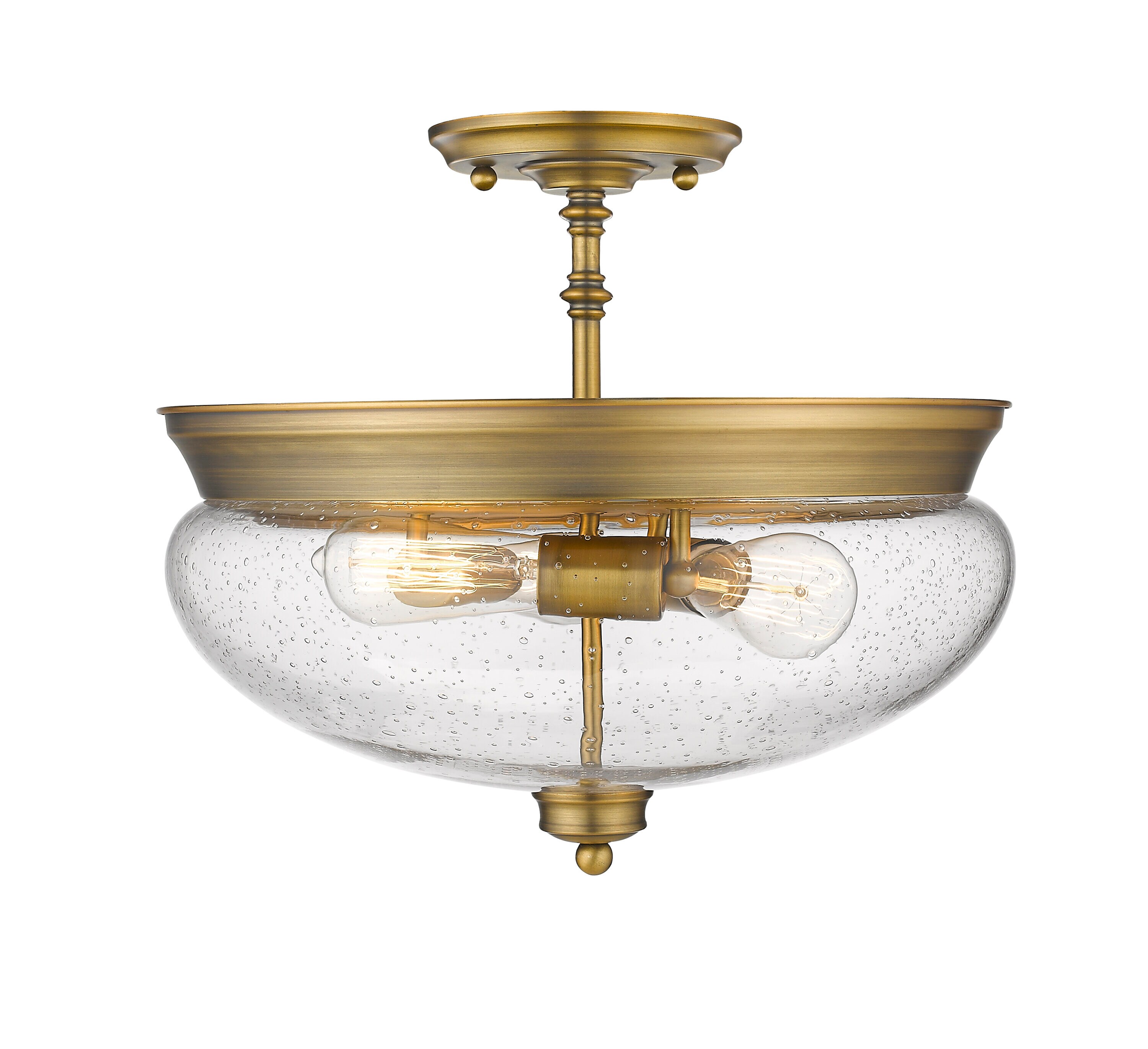 Z-Lite 722SF-HBR flushmounts - View #3