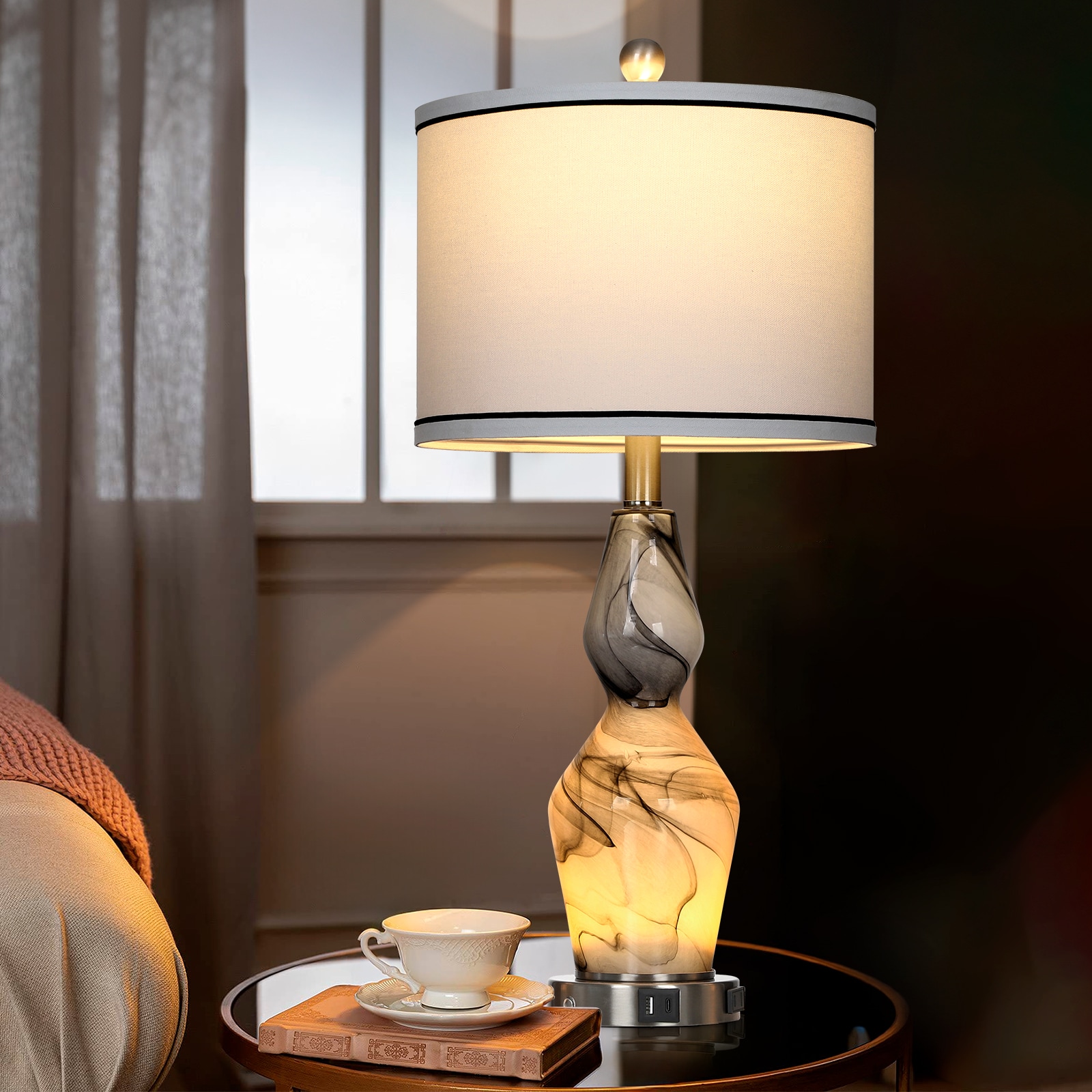 UrFurnishings TD-334 Table-Lamps - View #3