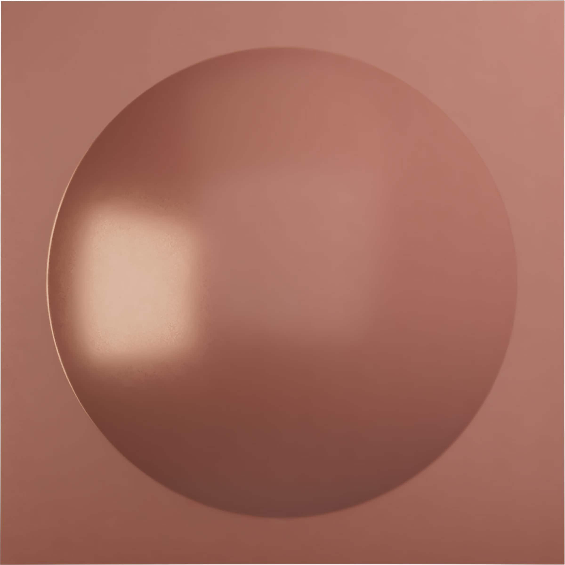 Ekena Millwork WP20X20SNFCP-CASE-12 19-5/8-in x 19-5/8-in Embossed Universal Pearl Metallic Champagne Pink PVC Wall Panel 12 -Pack