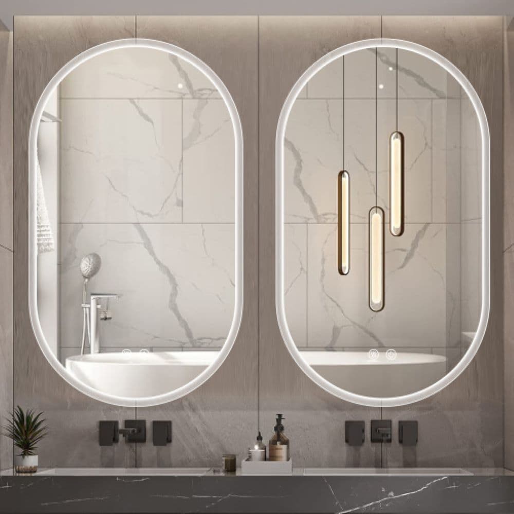 AAZJ BG-BG-3220-O Framed-Bath-Mirrors - View #2