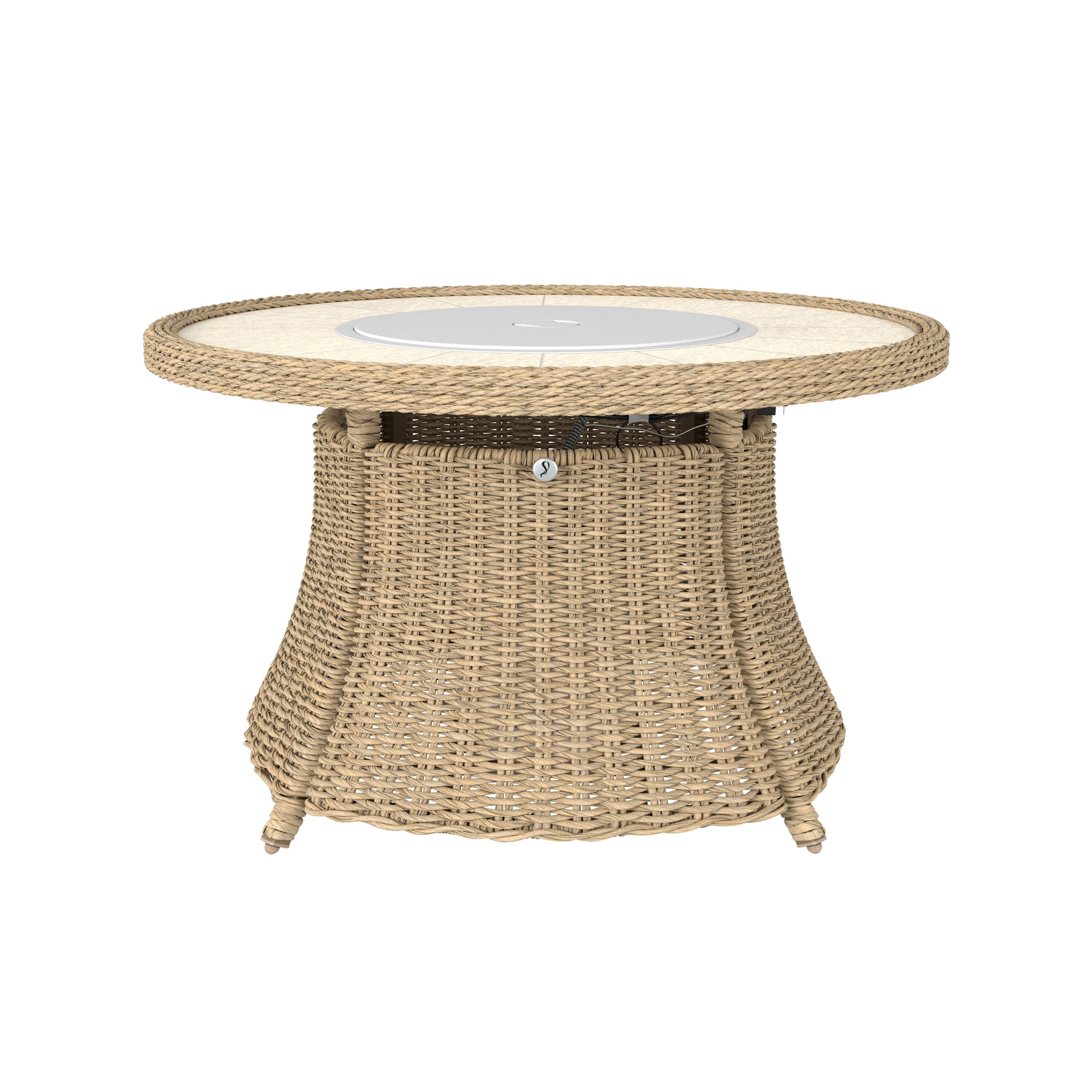 Roth Buchan Bay 41 93 In W 55000 Btu, Fire Pit Table Manufacturers