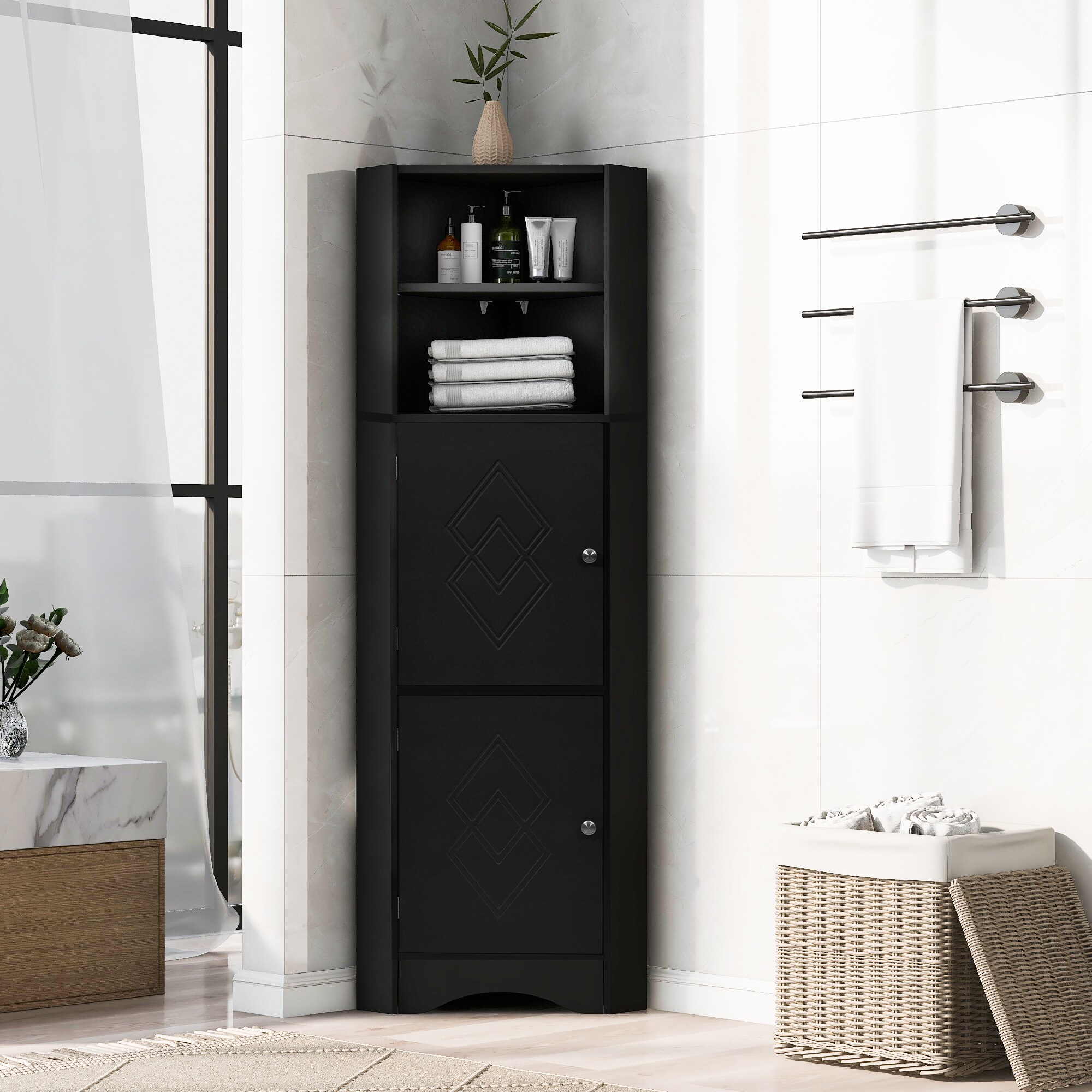 ModernLuxe L3P-WF293800AAB Bathroom-Wall-Cabinets - View #19