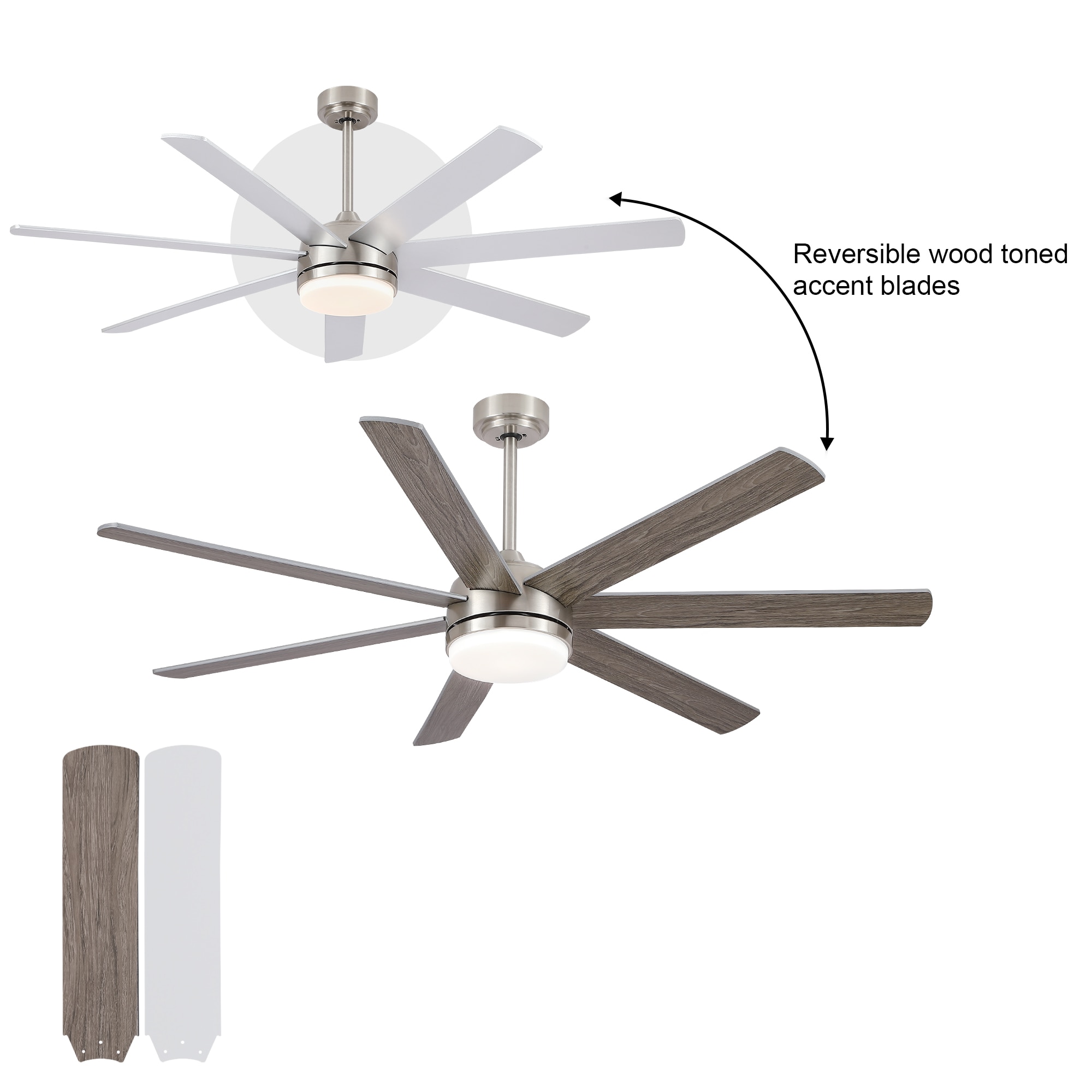 YUHAO LSDC1173SN62 Ceiling-Fans - View #2