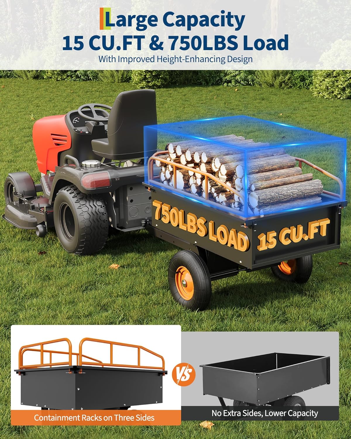 GAOMON LSPPJOK-EBD42PV3TA Yard-Carts - View #3