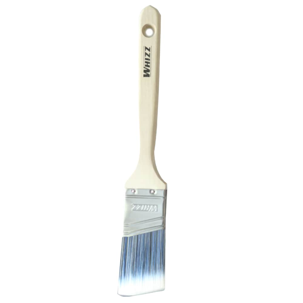 WHIZZ WEDGE Trim and Walls 2-1/2-in Reusable Polyester Angle Paint Brush  (Trim/Wall Brush) in the Paint Brushes department at